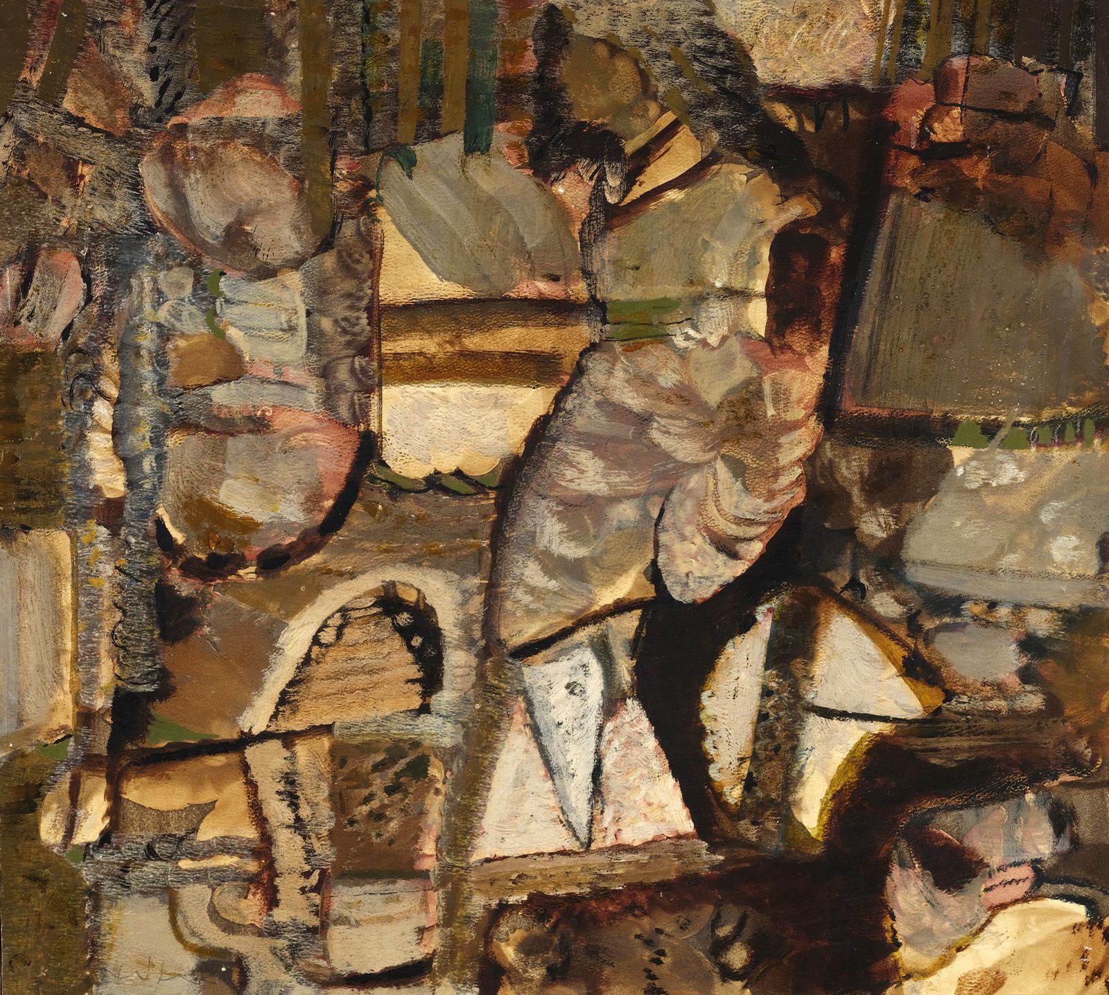 Null 路易斯-纳拉尔(1918-2016)

无题

油画，左下方有签名。

36 x 40厘米

证明：阿姆斯特丹Kunsthandel ML de Bo&hellip;