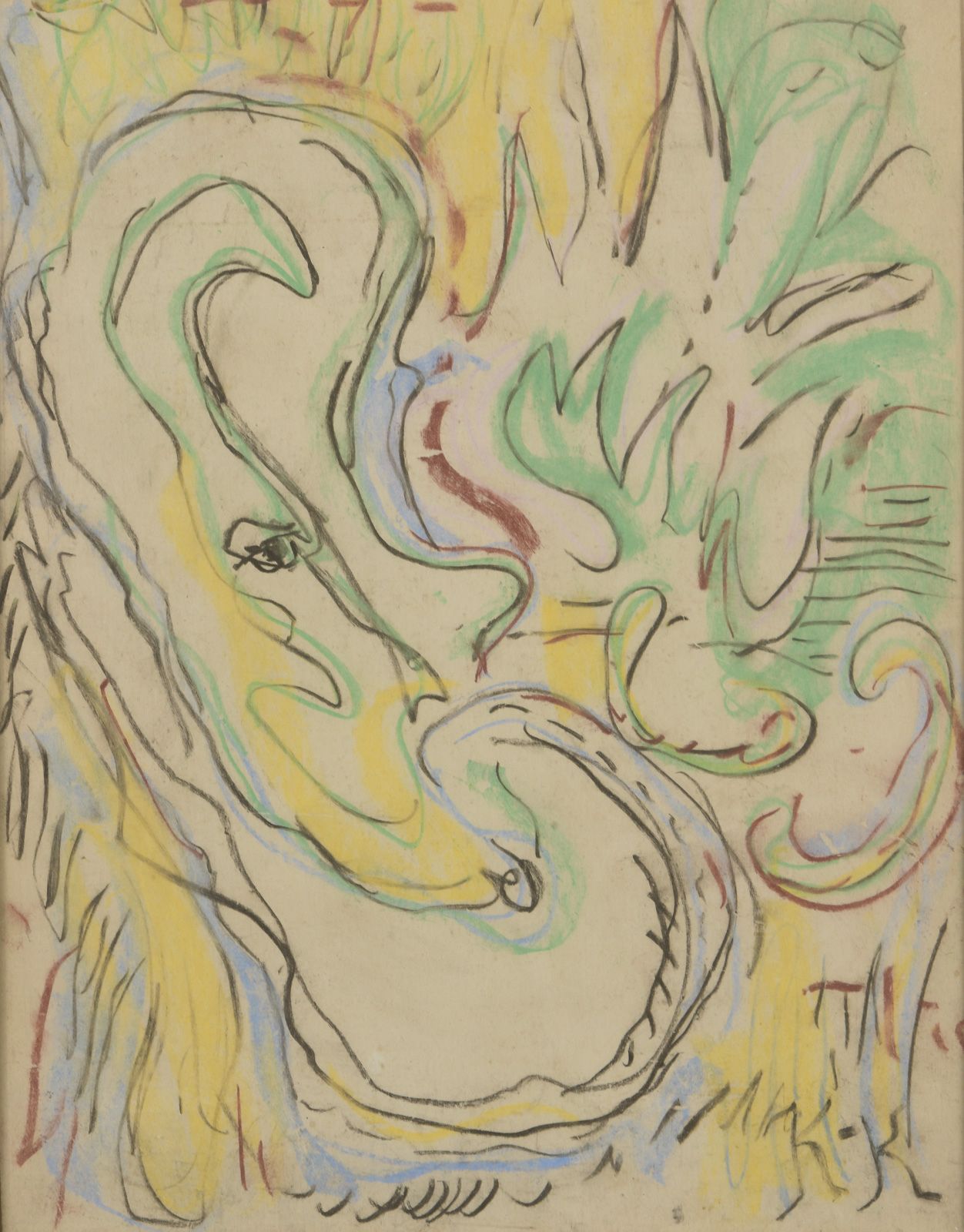 Null Jeanne KOSNICK-KLOSS(1892-1966)

无题

右下角的一字纸上有粉彩和彩色铅笔。

35.5 x 26厘米
