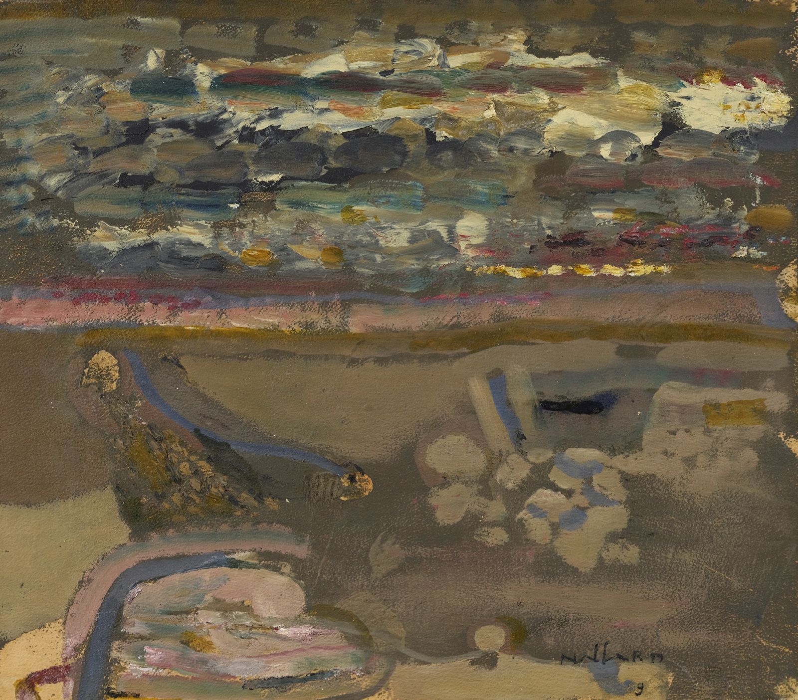Null 路易斯-纳拉尔(1918-2016)

淤泥二号，1989年

油画，右下方有签名和日期。

34 x 39厘米

证明：阿姆斯特丹Kunsthand&hellip;