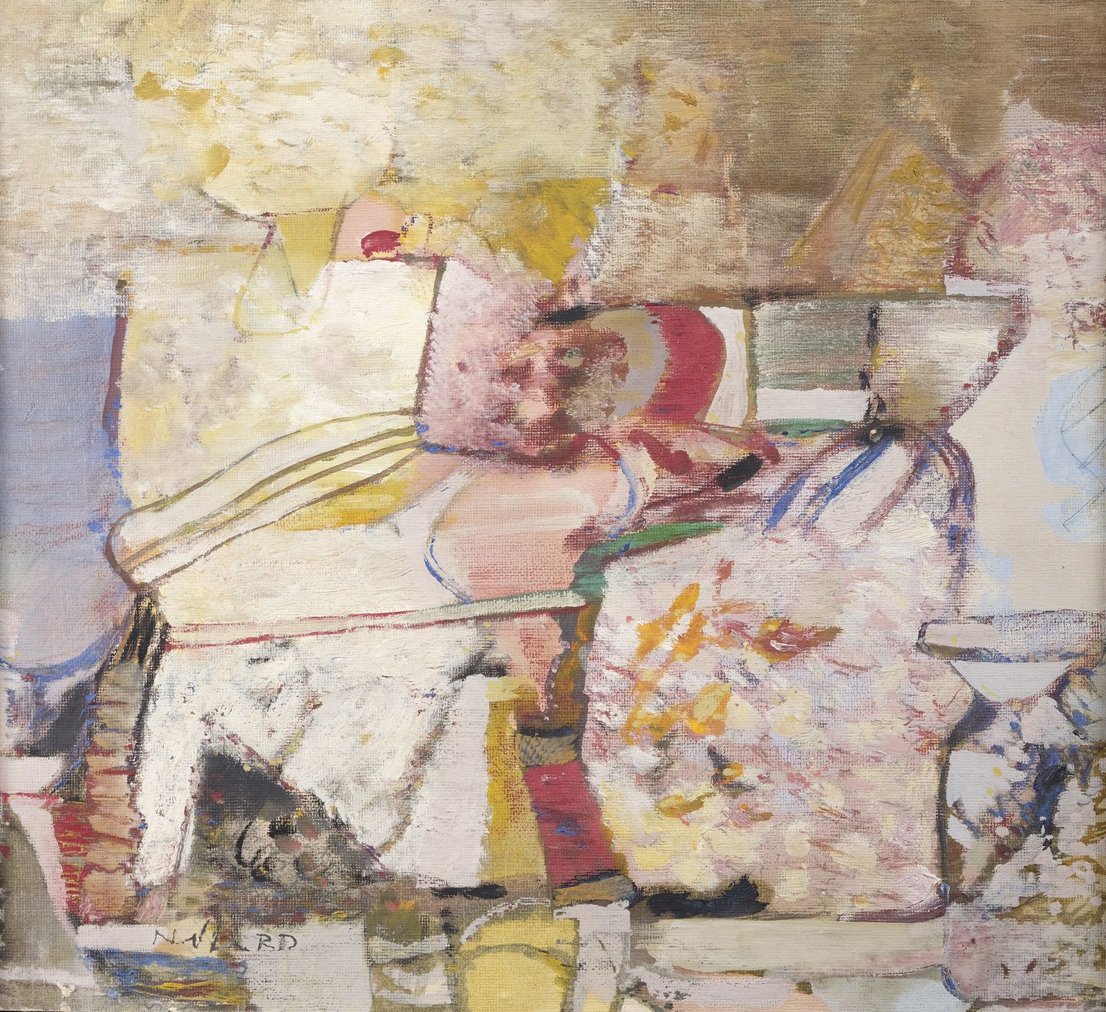 Null 路易斯-纳拉尔(1918-2016)

无题

油画，左下方有签名。

37 x 40.5厘米

证明：阿姆斯特丹Kunsthandel ML de &hellip;