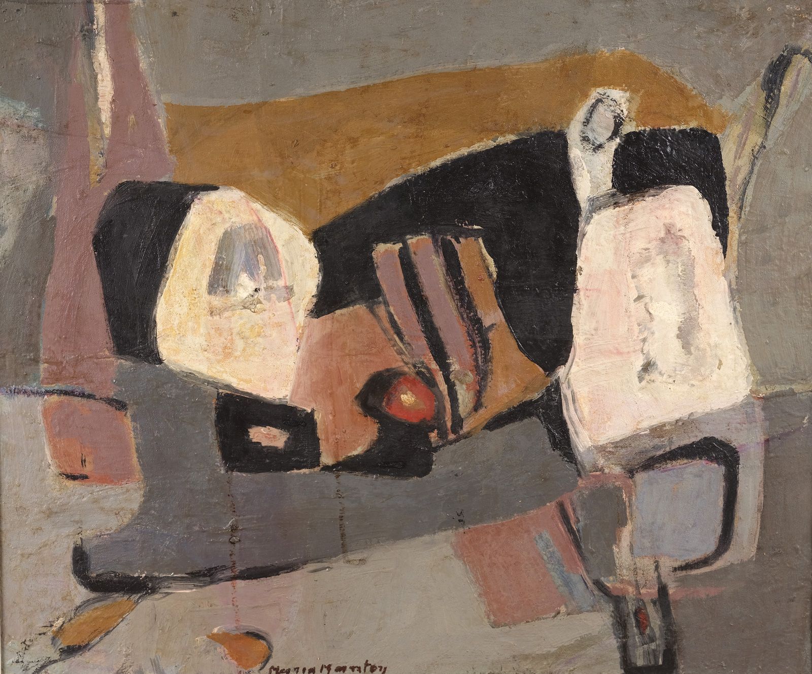 Null Maria MANTON (1910-2003)

La citadelle, 1991

Huile sur toile signée en bas&hellip;