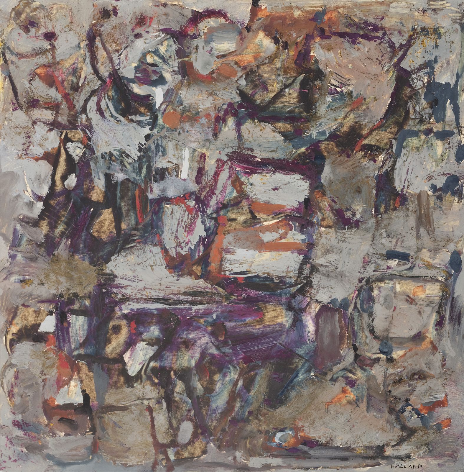 Null 路易斯-纳拉尔(1918-2016)

无题

纸上油画，右下方有签名。

35.5 x 35.5厘米