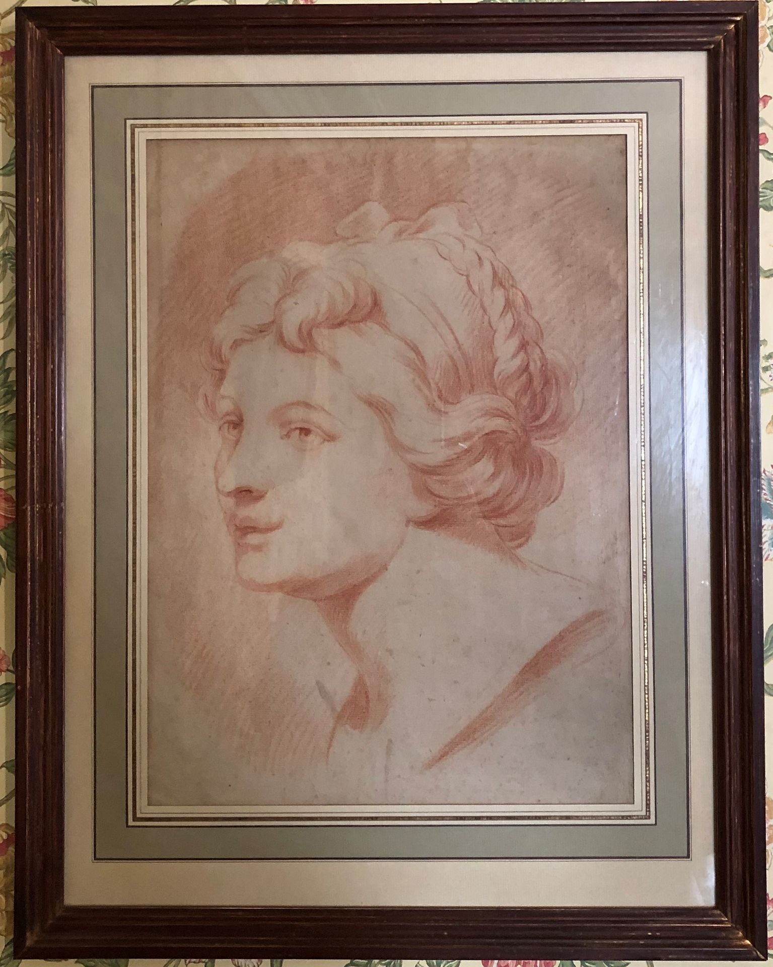 Null 法国学校

一个女人的肖像轮廓

18世纪末19世纪初

纸上谈兵

小事故和缺失部件

39,5 x 28,5厘米，一目了然。

附上:

戴头巾的&hellip;