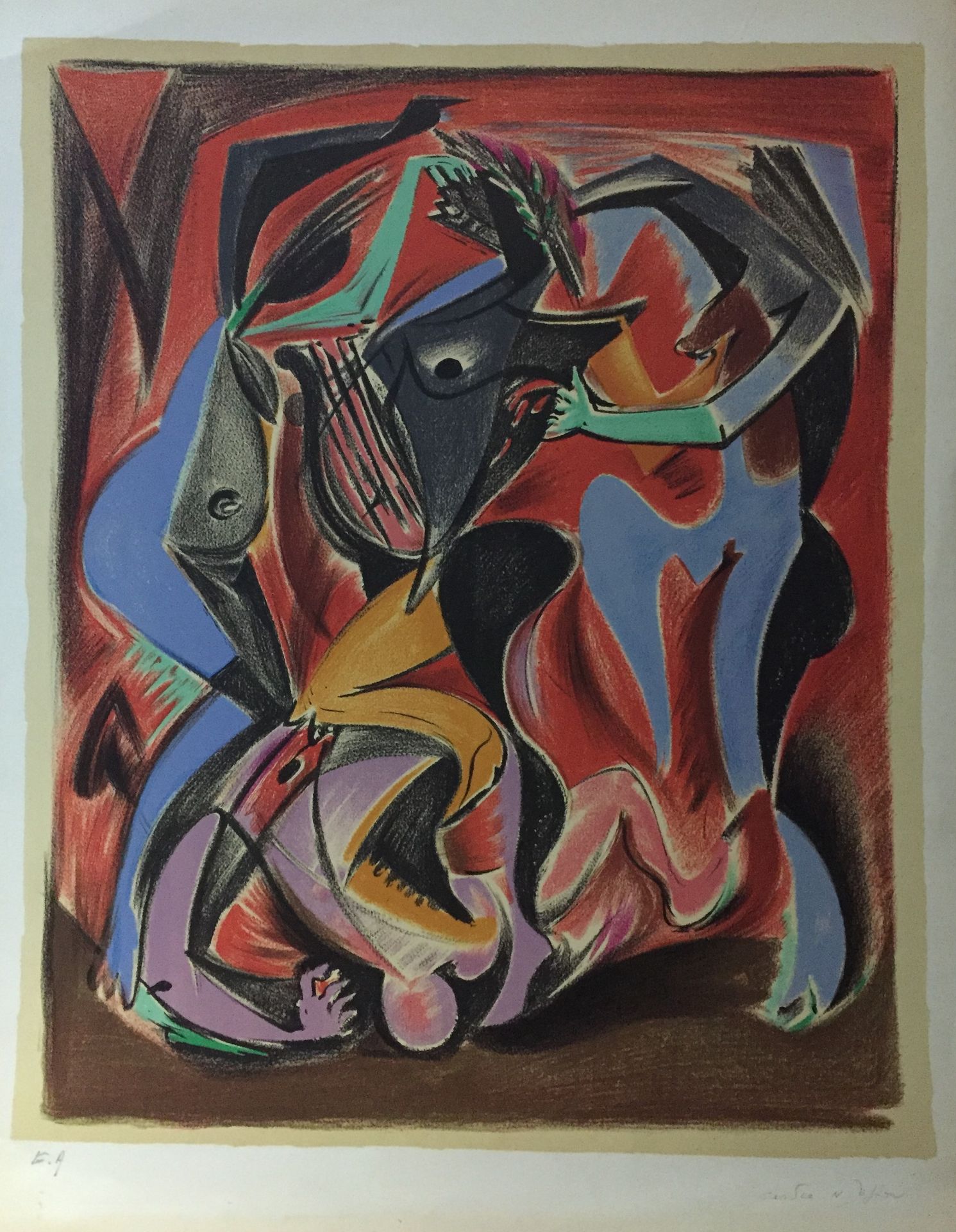 Null André MASSON (1896-1987)

Untitled

Lithograph

Signed lower right and just&hellip;