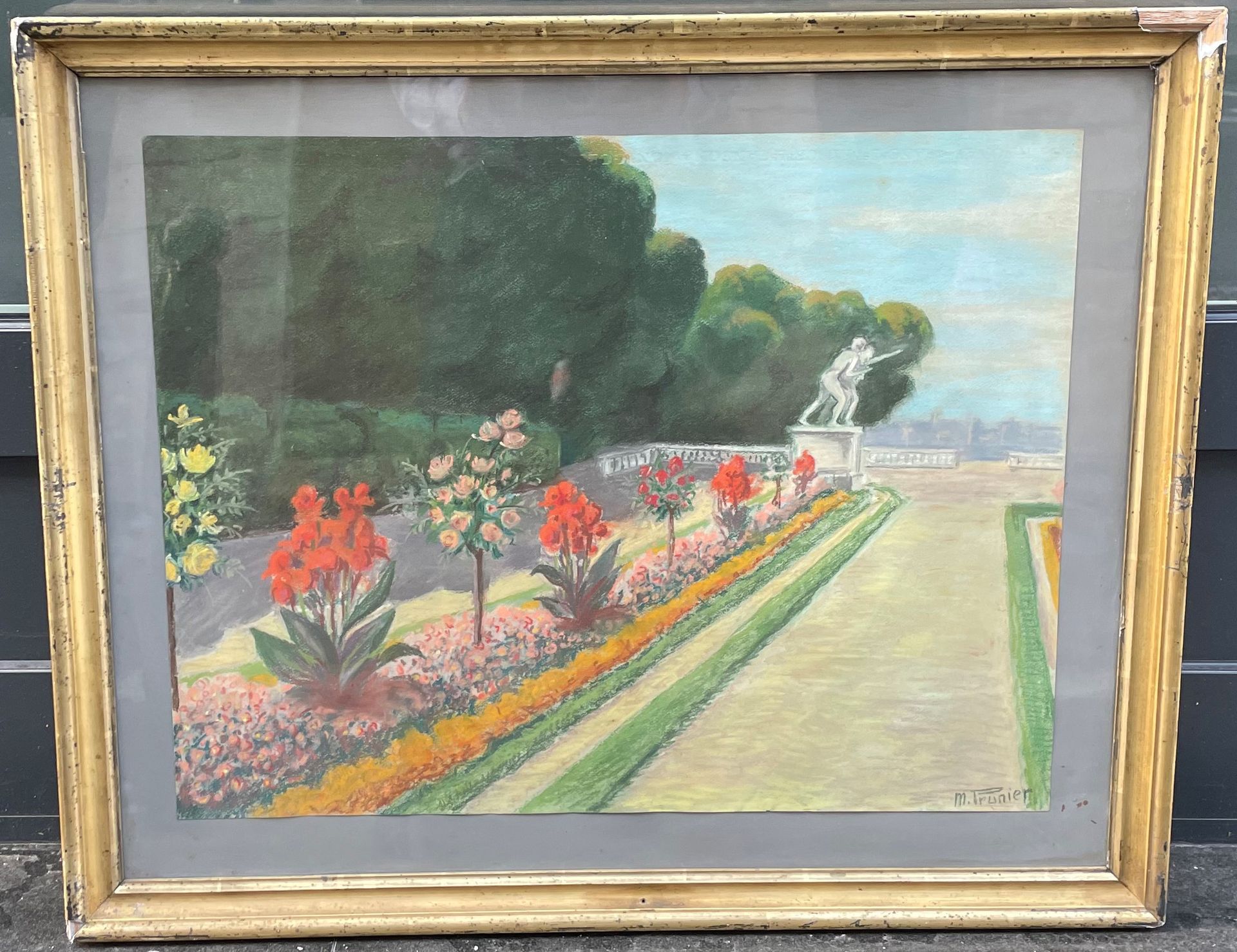 Null 马塞尔-普鲁尼尔(Marcel PRUNIER) (1894-1988)

圣云公园和海上松树景观

两幅粉彩画，右下方有签名。

每个约50 x 6&hellip;