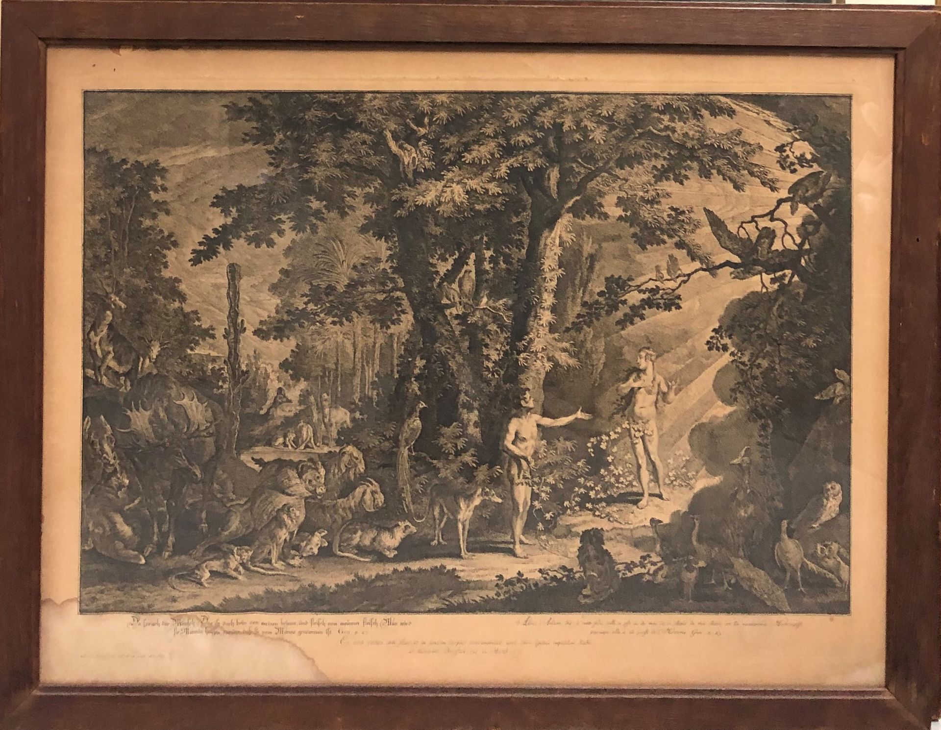 Null D’après Johan Elias RIDINGER (1698-1767)

Adam et Eve

Quatre gravures en n&hellip;