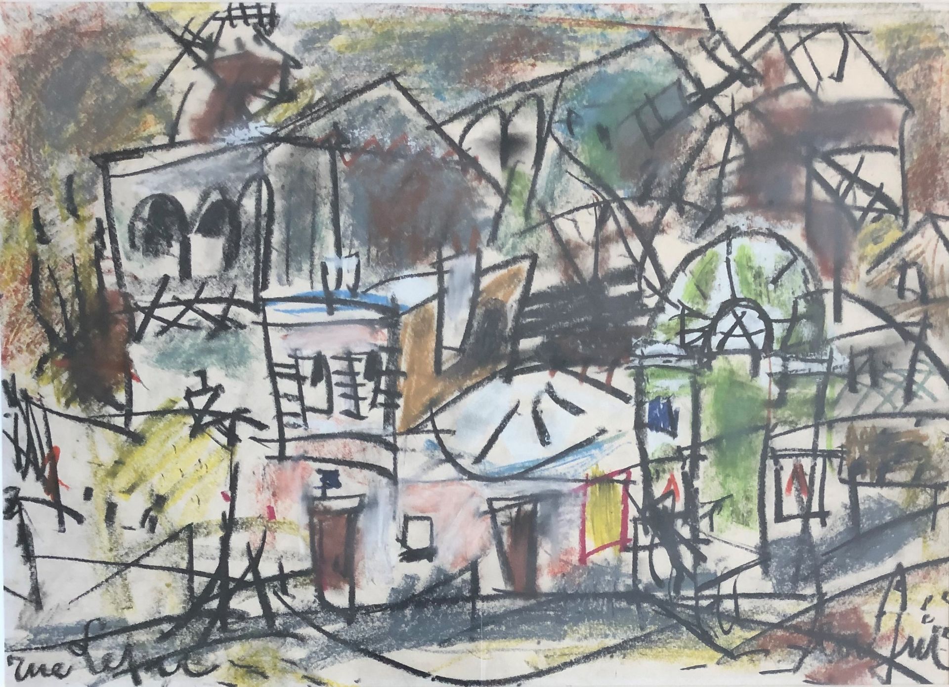 Null GEN PAUL (1895-1975)

Rue Lepic

Pastel et crayon noir situé en bas à gauch&hellip;