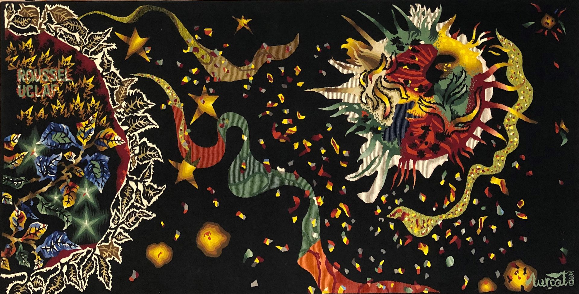 Null 让-卢卡(Jean LURÇAT) (1892-1966)

鲁塞尔-乌拉夫（ROUSSEL UCLAF

奥布松毛织品挂毯与它的螺栓连接。

Tab&hellip;