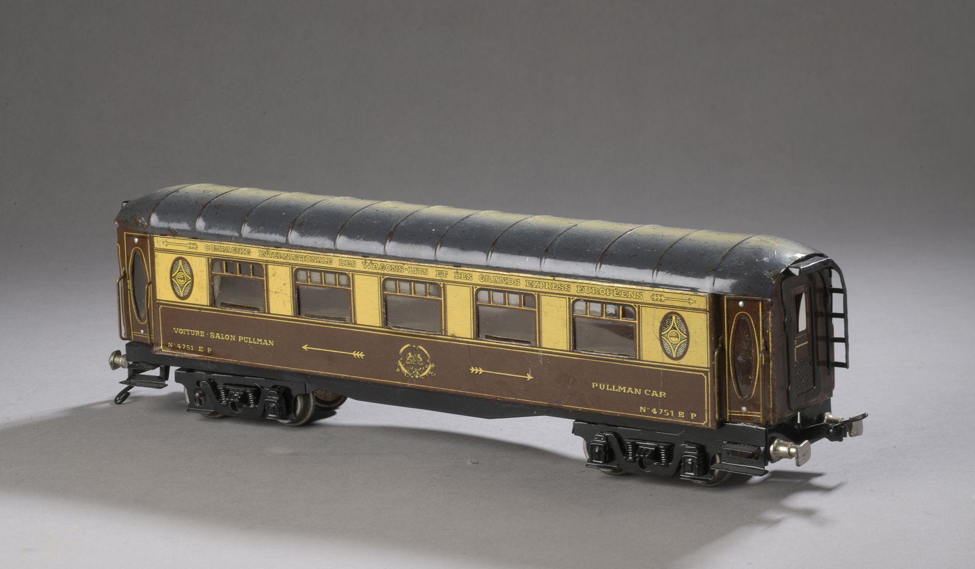Null JEP, 1938 - SALON PULLMAN CAR No. 4751 EP CIWL and GEE of the LA FLECHE D'O&hellip;