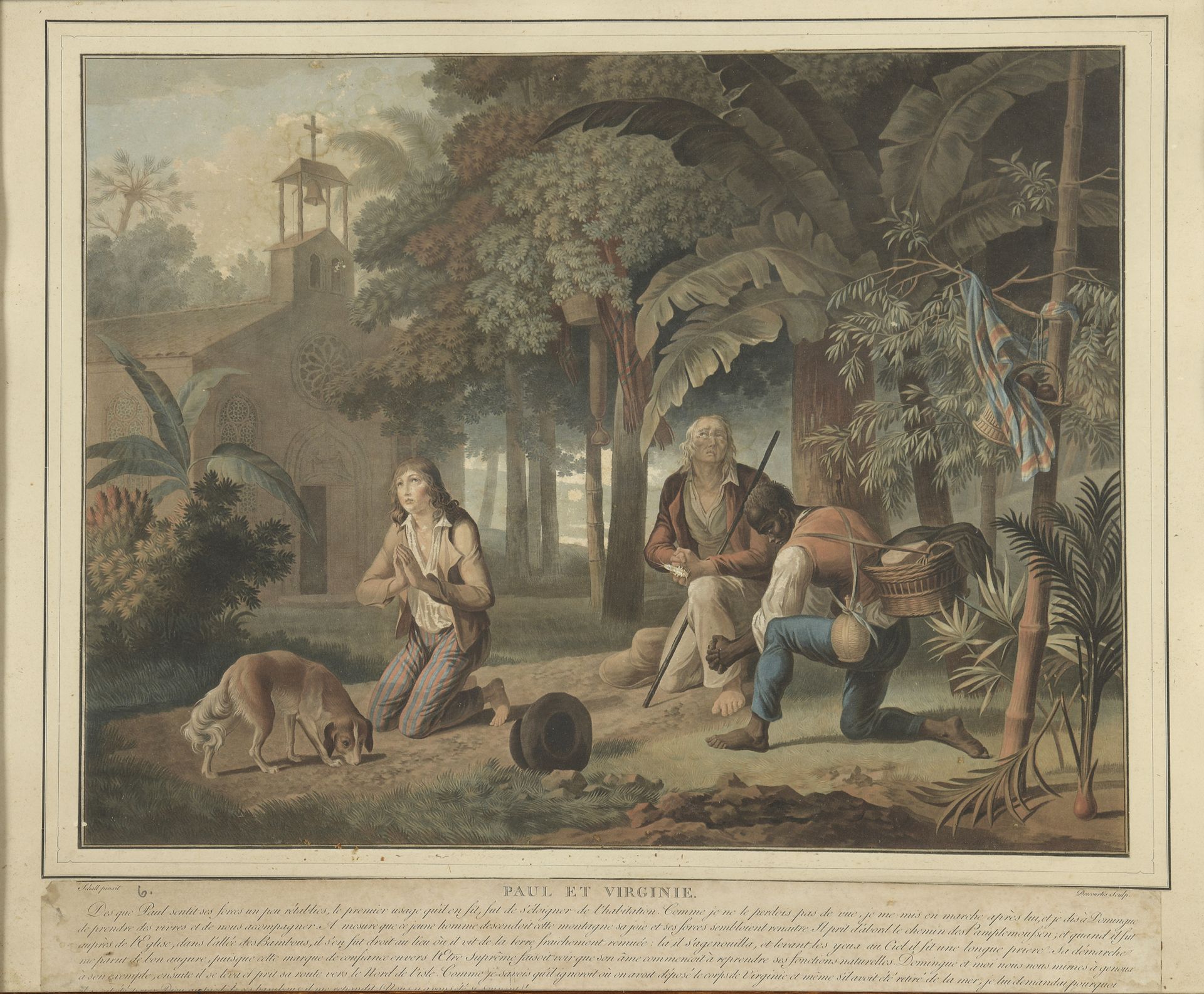 Null Charles- Melchior DESCOURTIS (1753 - 1820)

Paul e Virginia. 

Suite di sei&hellip;