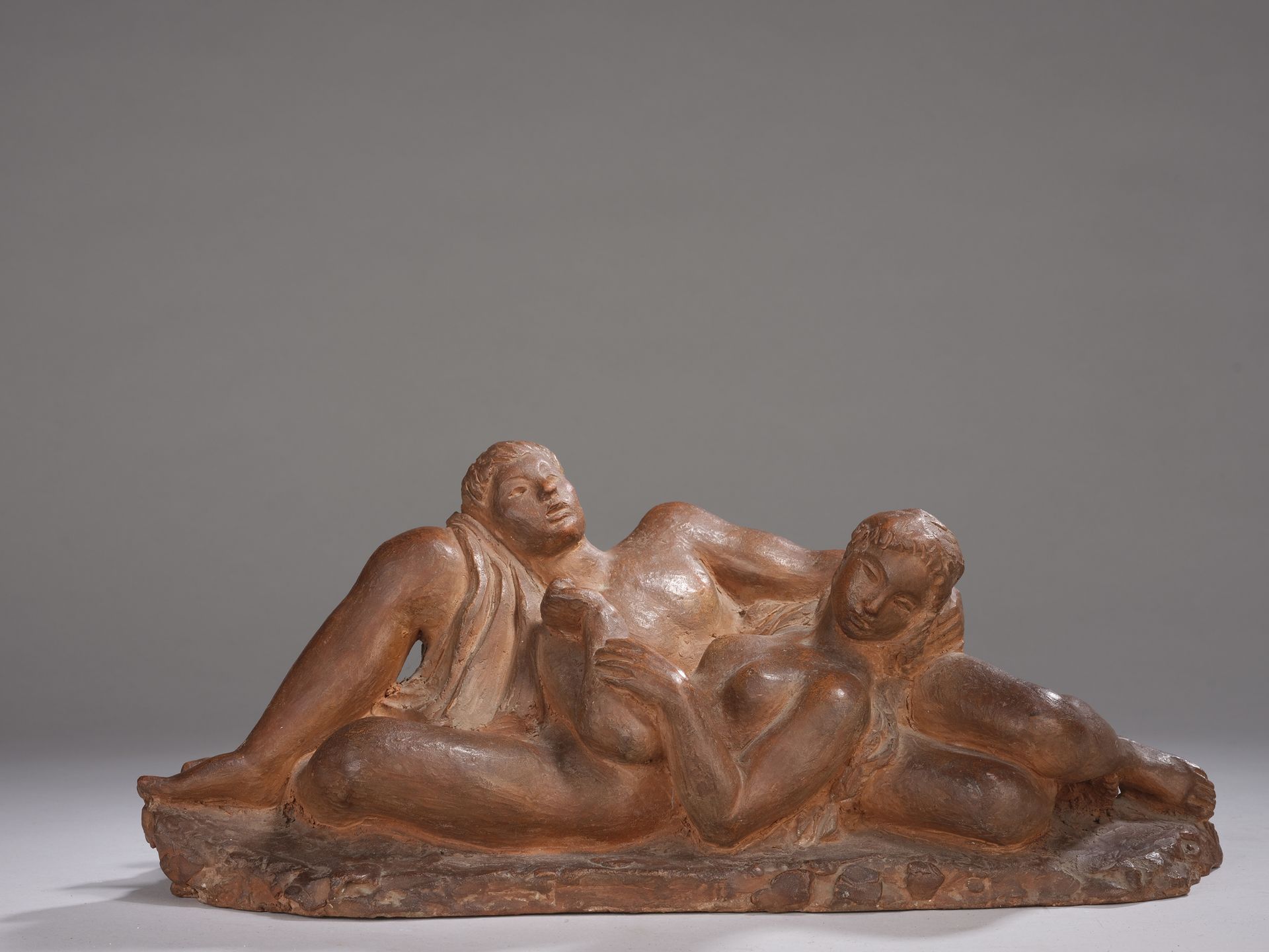 Null Vadim ANDROUSOV (1895-1975)

Reclining Couple

About 1951

Terracotta.

Sig&hellip;