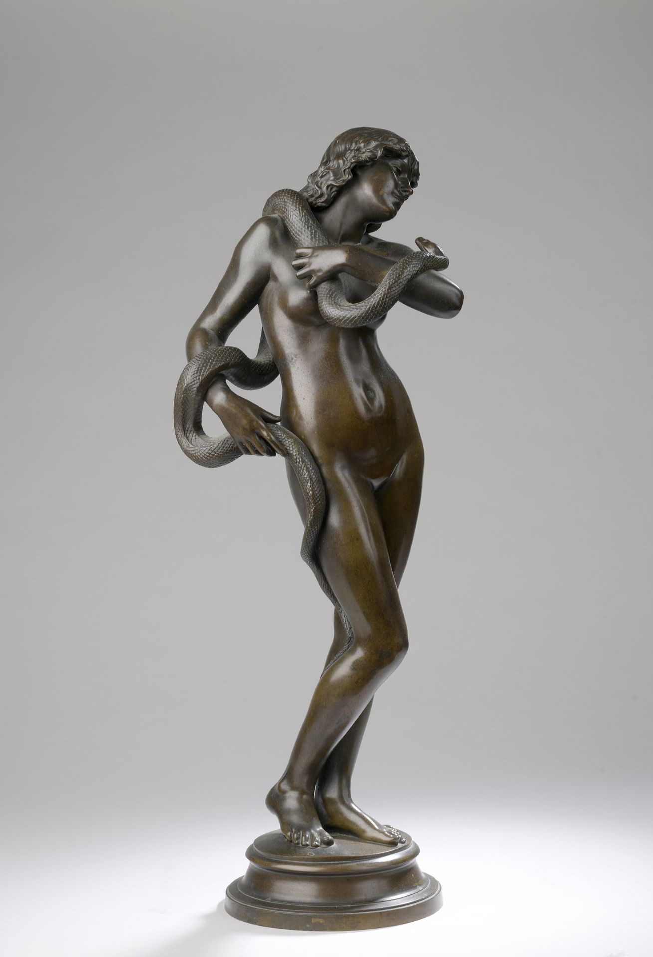 Null Jean-Antoine-Marie IDRAC (1849-1884)

Salammbô

Bronze à patine brune. 

Si&hellip;