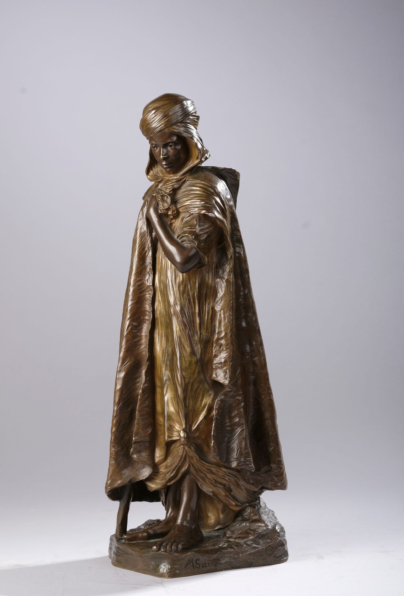 Null Marius Joseph SAÏN (1877-1961)

The Arab shepherd

Proof in bronze with lig&hellip;