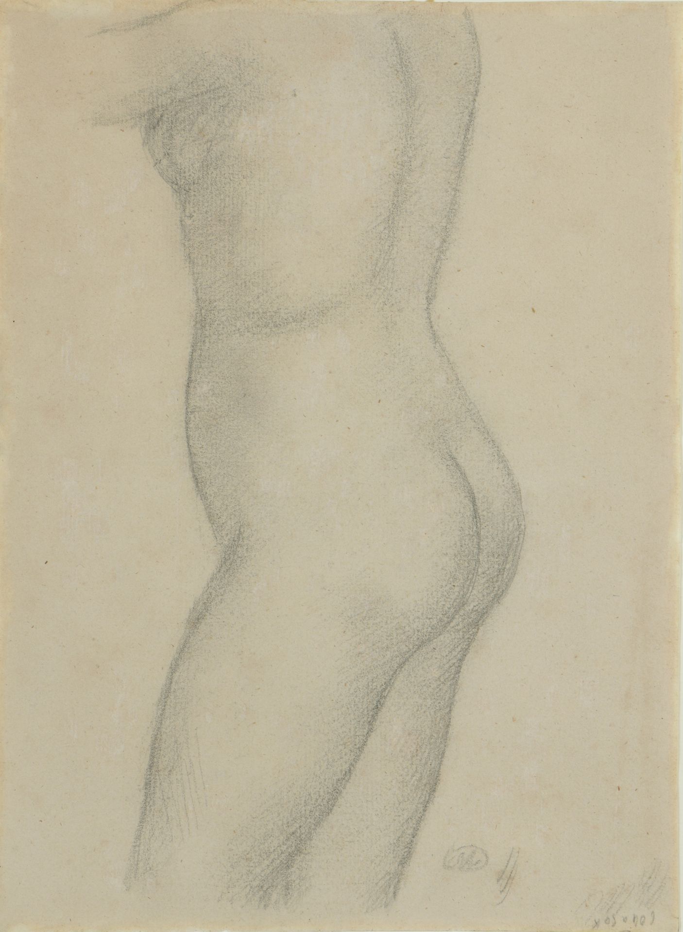 Null Aristide Maillol (1861-1944) 

Nudo femminile

Matita nera, sfocatura 

Mon&hellip;
