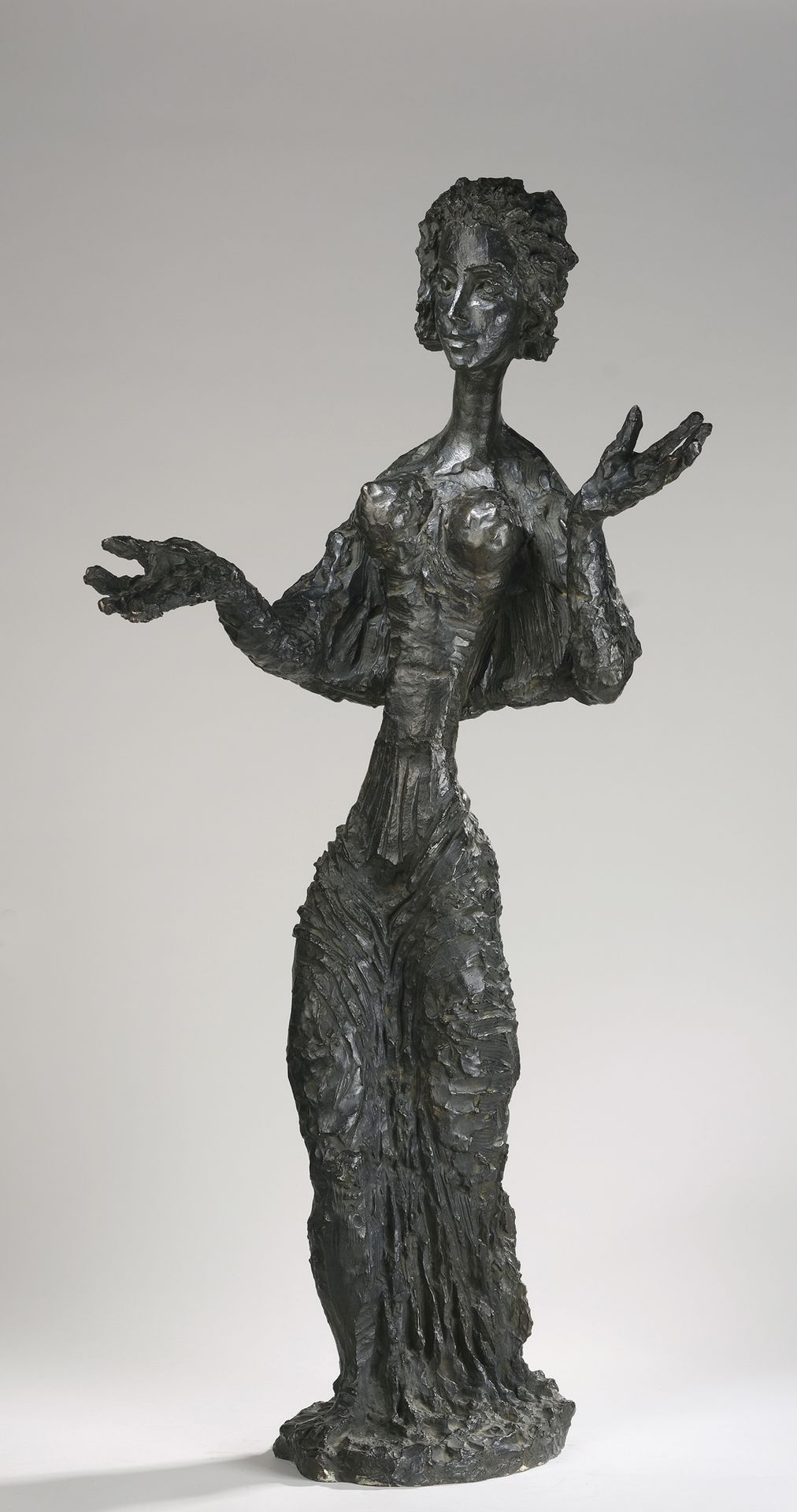 Null Appel.Les Fenosa (1899-1988) 

Femme qui parle, 1952

Épreuve en bronze, n°&hellip;