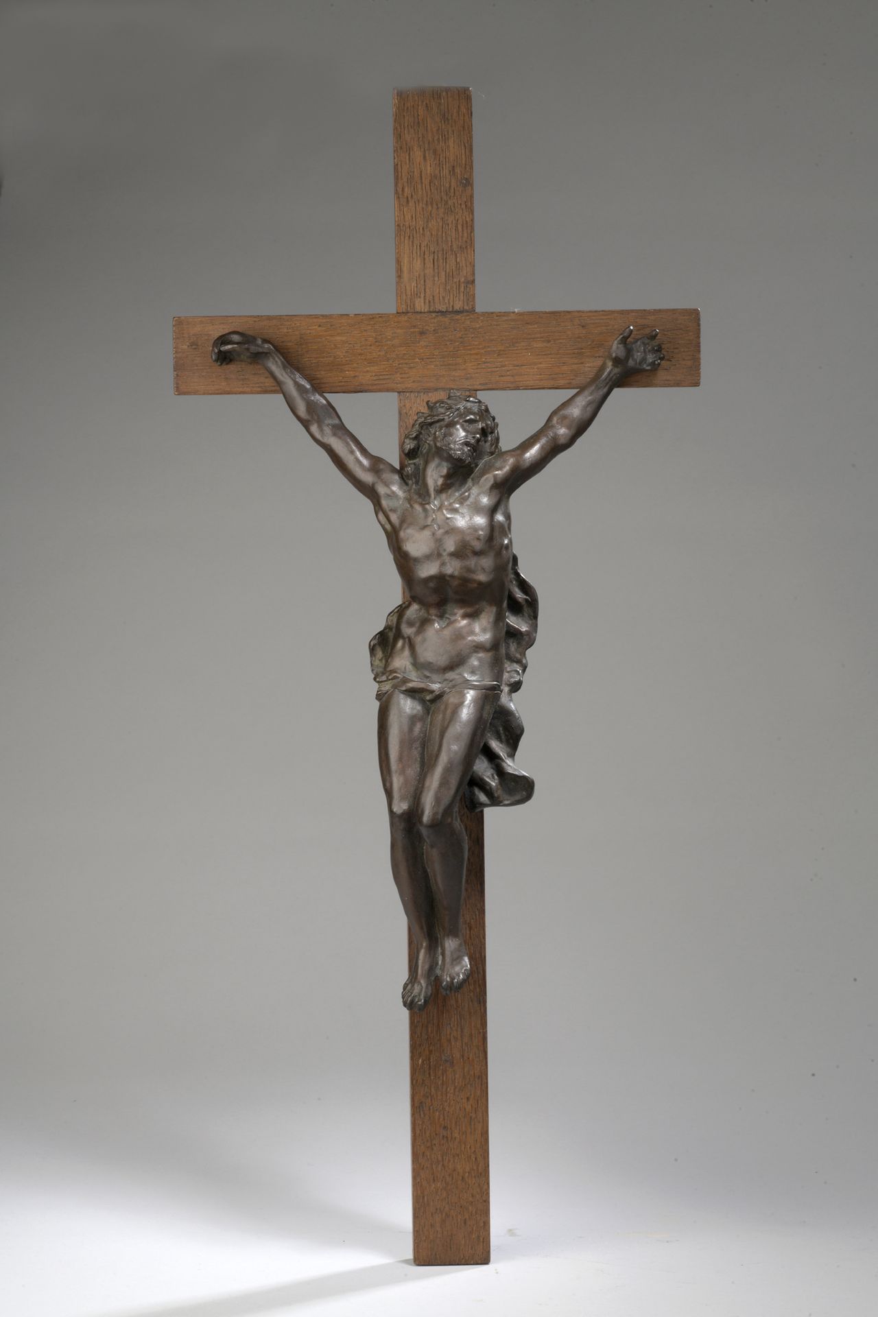 Null Jean-Baptiste Carpeaux (1827-1875) 

Le Christ en croix, 1869

Épreuve en b&hellip;