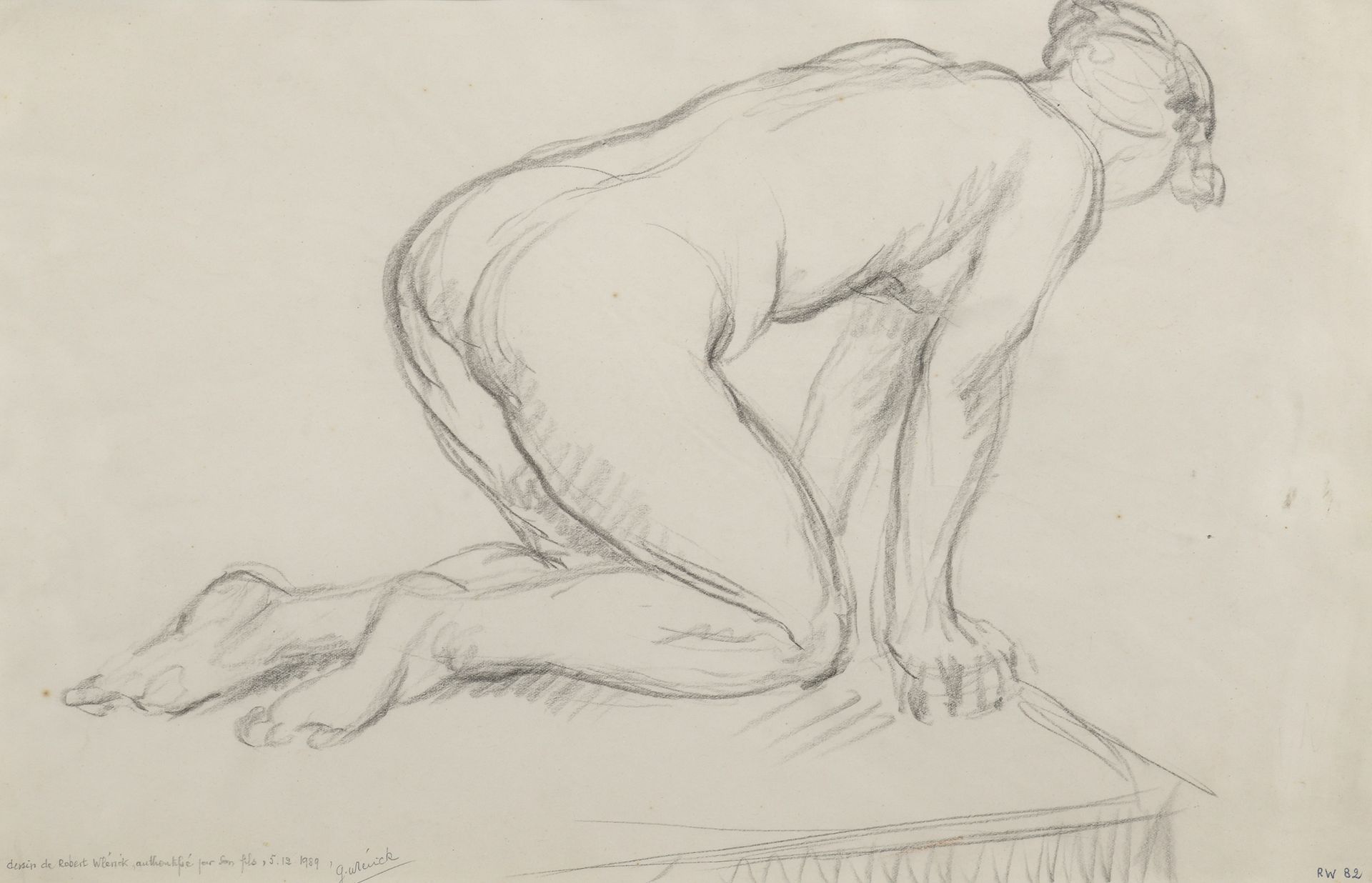 Null Robert WLÉRICK (1882-1944)

Georgette on her knees, 1920

Lead pencil. Unsi&hellip;