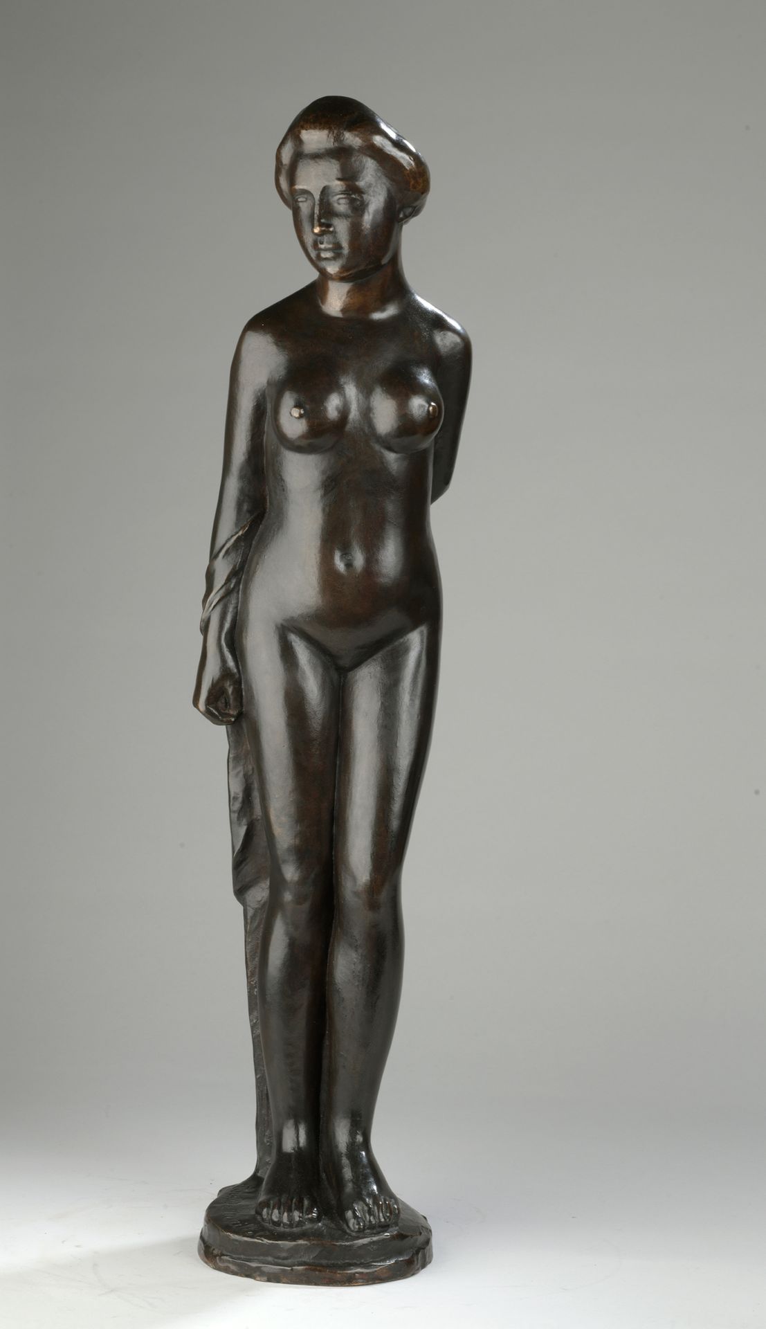 Null Aristide Maillol (1861-1944)

Standing bather

Model created in 1900

Bronz&hellip;