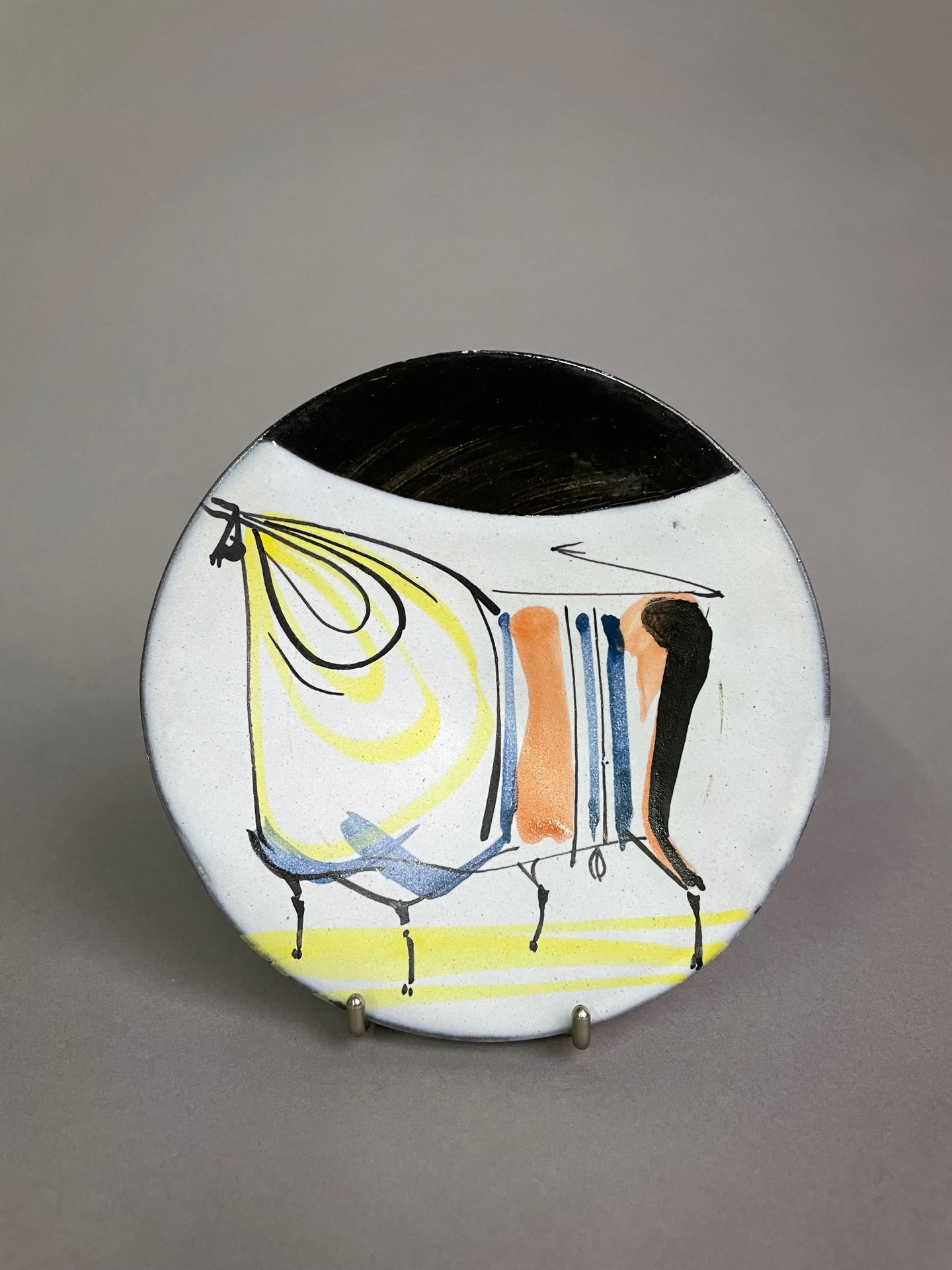 Null Roger CAPRON (1922-2006) - VALLAURIS

Plato de cerámica esmaltada con decor&hellip;
