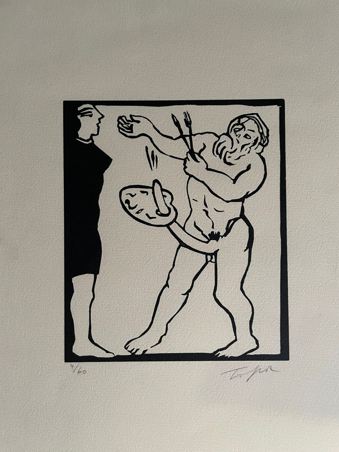 Null Roland TOPOR (1938-1997)

Priape 

Linocut 

Numbered 4/60 ex. On the botto&hellip;