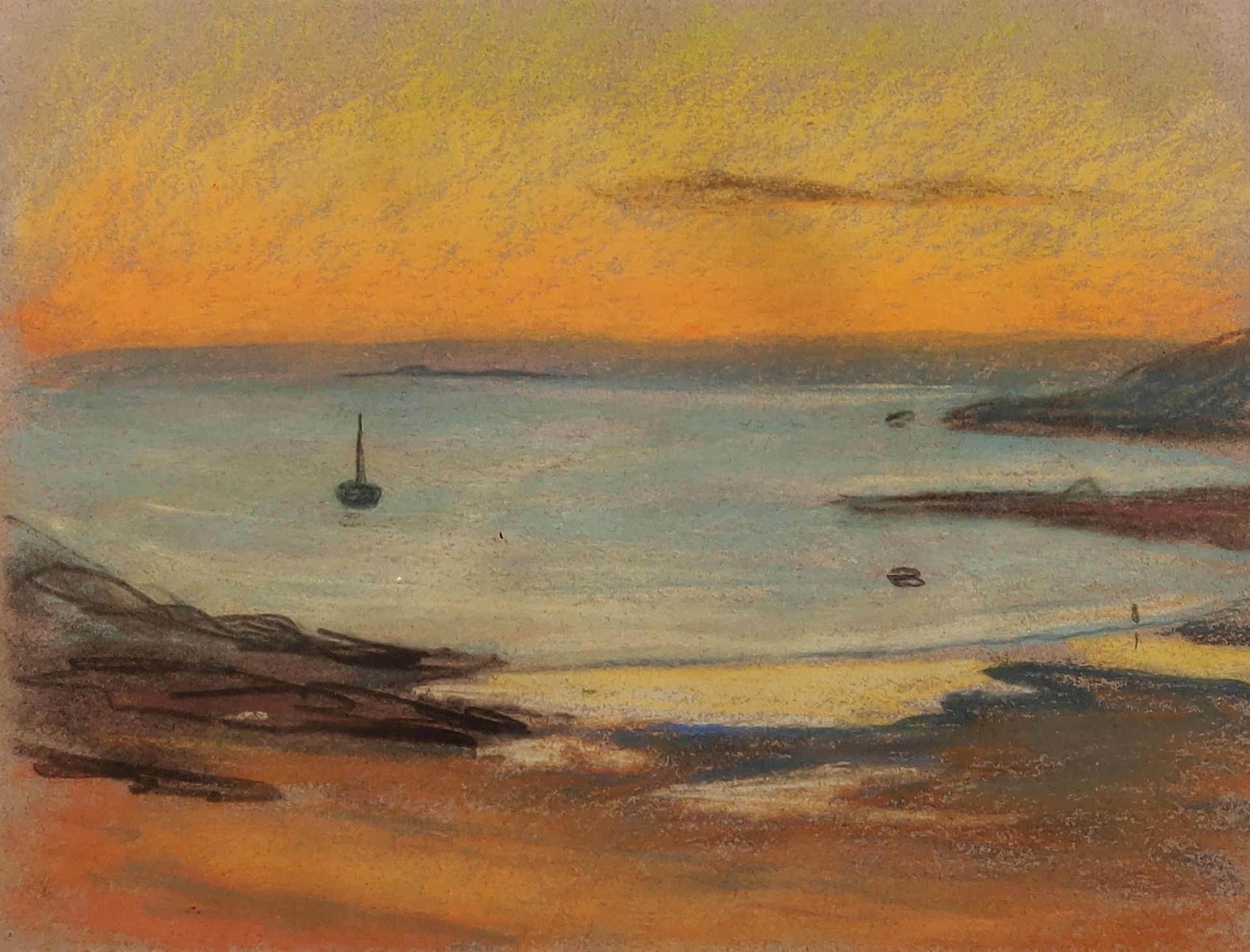 Null 马塞尔-米格诺（Marcel MIGNOT） (1891-1975)

一共10件作品，包括:

- 海边的风景，未署名的纸上粉笔画，24 x 30.&hellip;