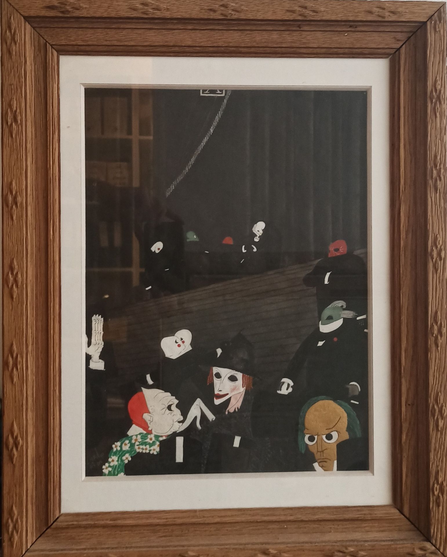 Null Carlo RIM (1905-1989)

The clowns

Mixed media on paper.

Signed lower left&hellip;