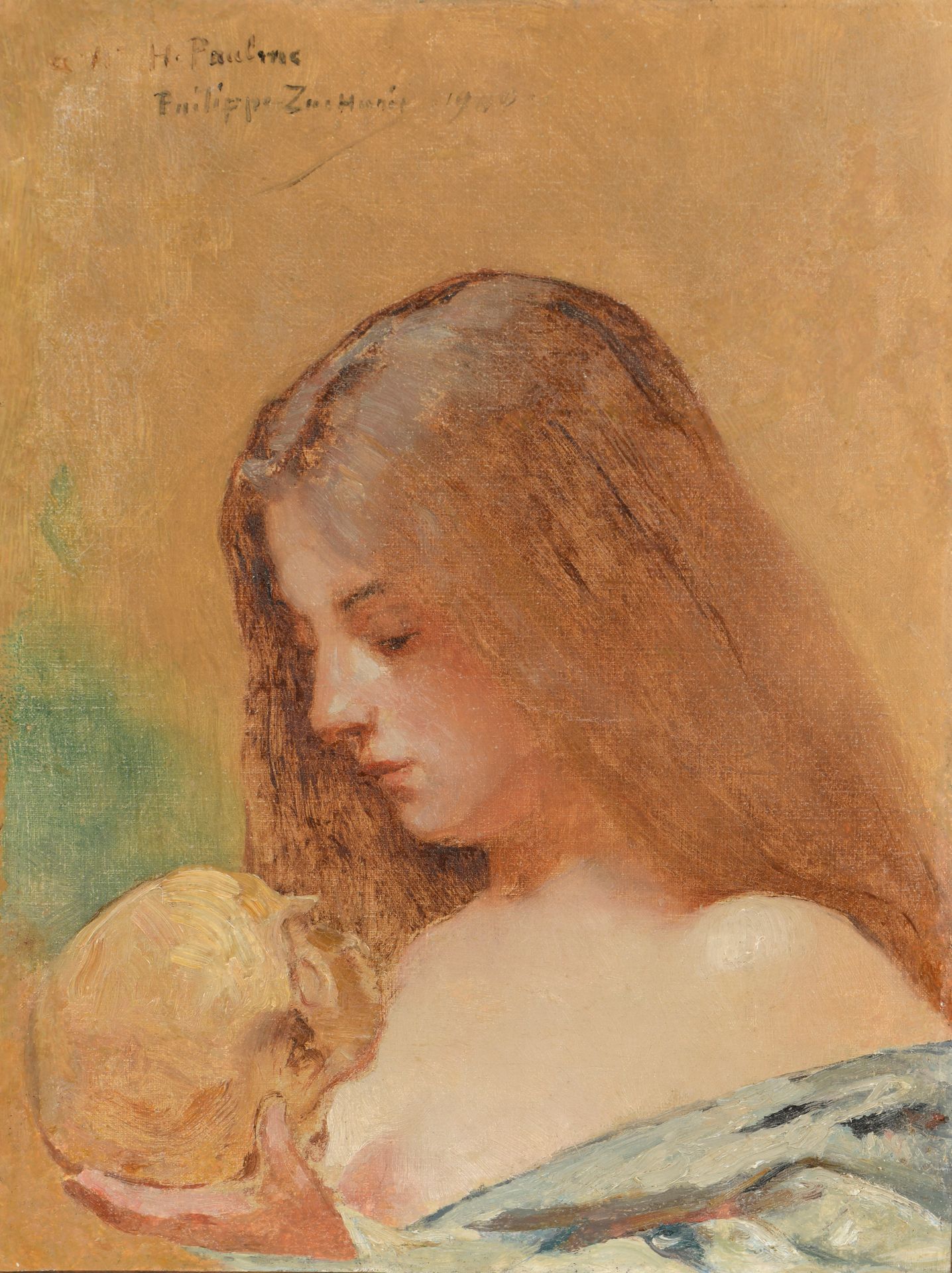Null Escuela francesa hacia 1900

Marie-Madeleine

Óleo sobre lienzo.

Firmado, &hellip;