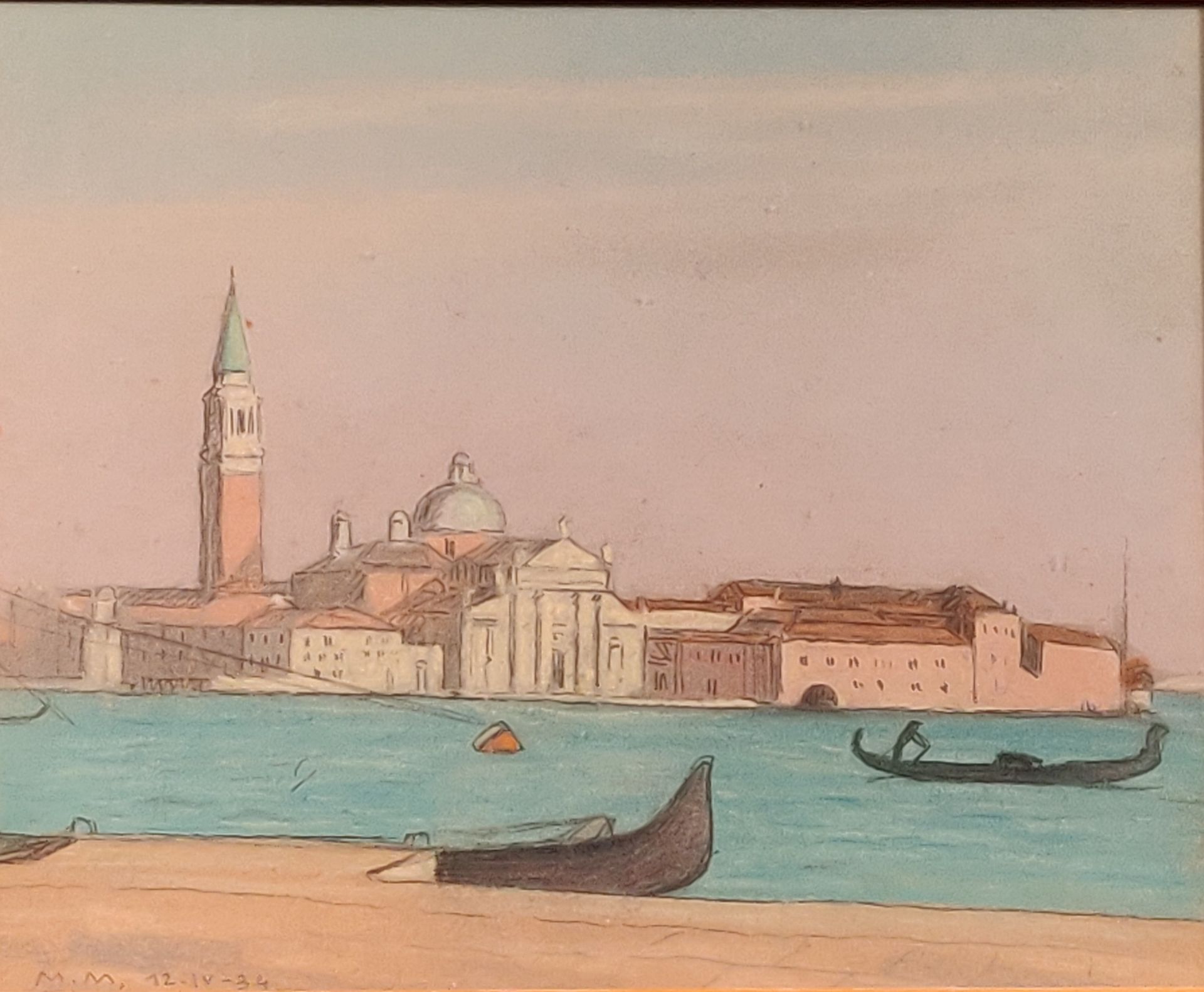 Null 马塞尔-米格诺（Marcel MIGNOT） (1891-1975)

一共有8件作品，包括:

- 威尼斯风景》，1934年，纸上粉彩和铅笔，左下角&hellip;