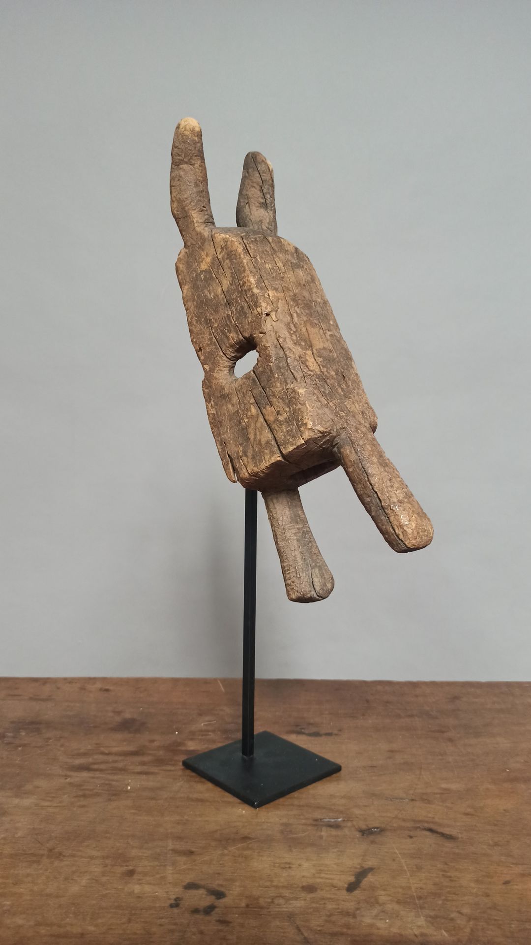 Null Maske vom Typ Dogon, Mali

Verwittertes Holz

H. 43,5 cm