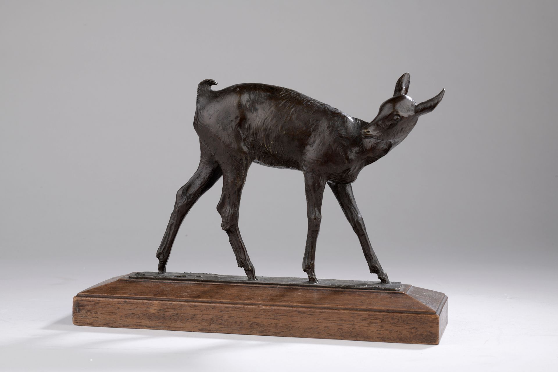 Null Ary Bitter (1883-1973)

Reh

Circa 1930

Bronze mit brauner Patina

Auf der&hellip;