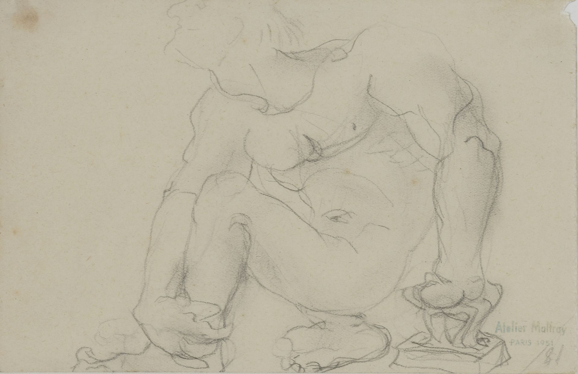 Null Charles Malfray (1887-1940)

Homme au poids - Nymphes, 1918

Deux dessins à&hellip;
