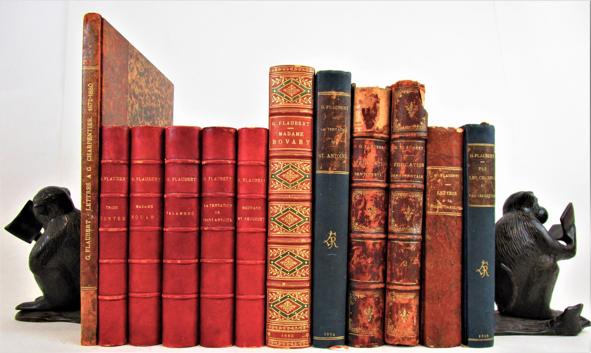 Null Réunion de 12 ouvrages de Gustave Flaubert.
1/ - Madame Bovary. Mœurs de pr&hellip;