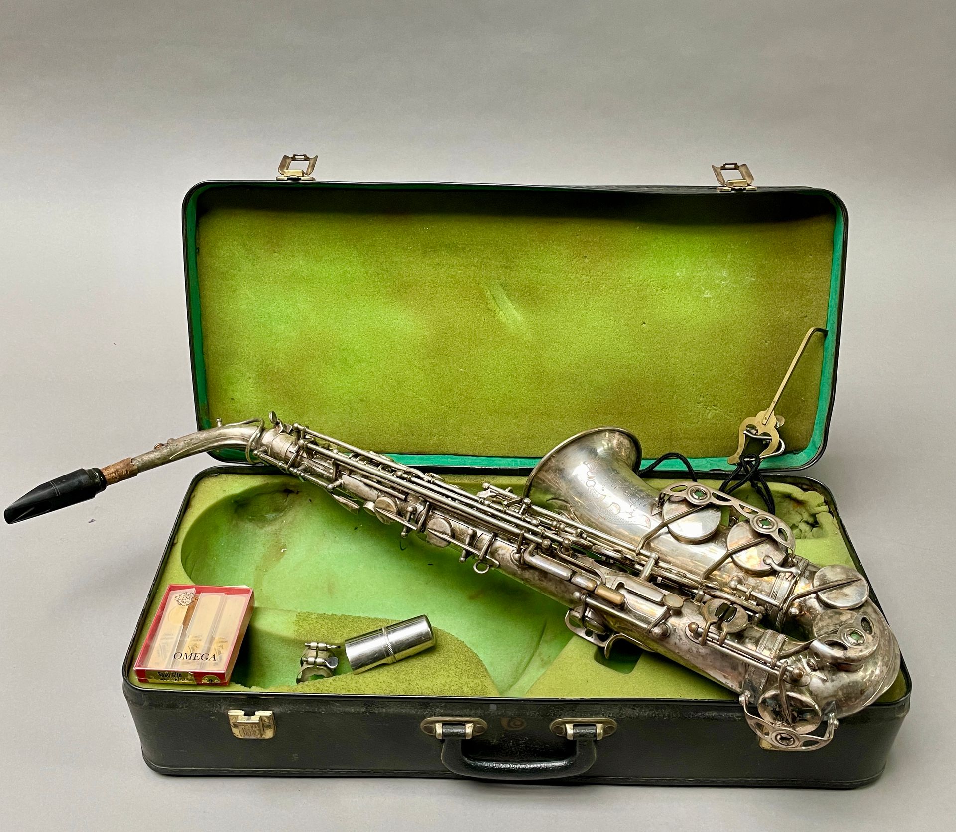 Null Henri SELMER Paris
Saxophone alto Super Action, 1949, New-York Elkhart, n°3&hellip;