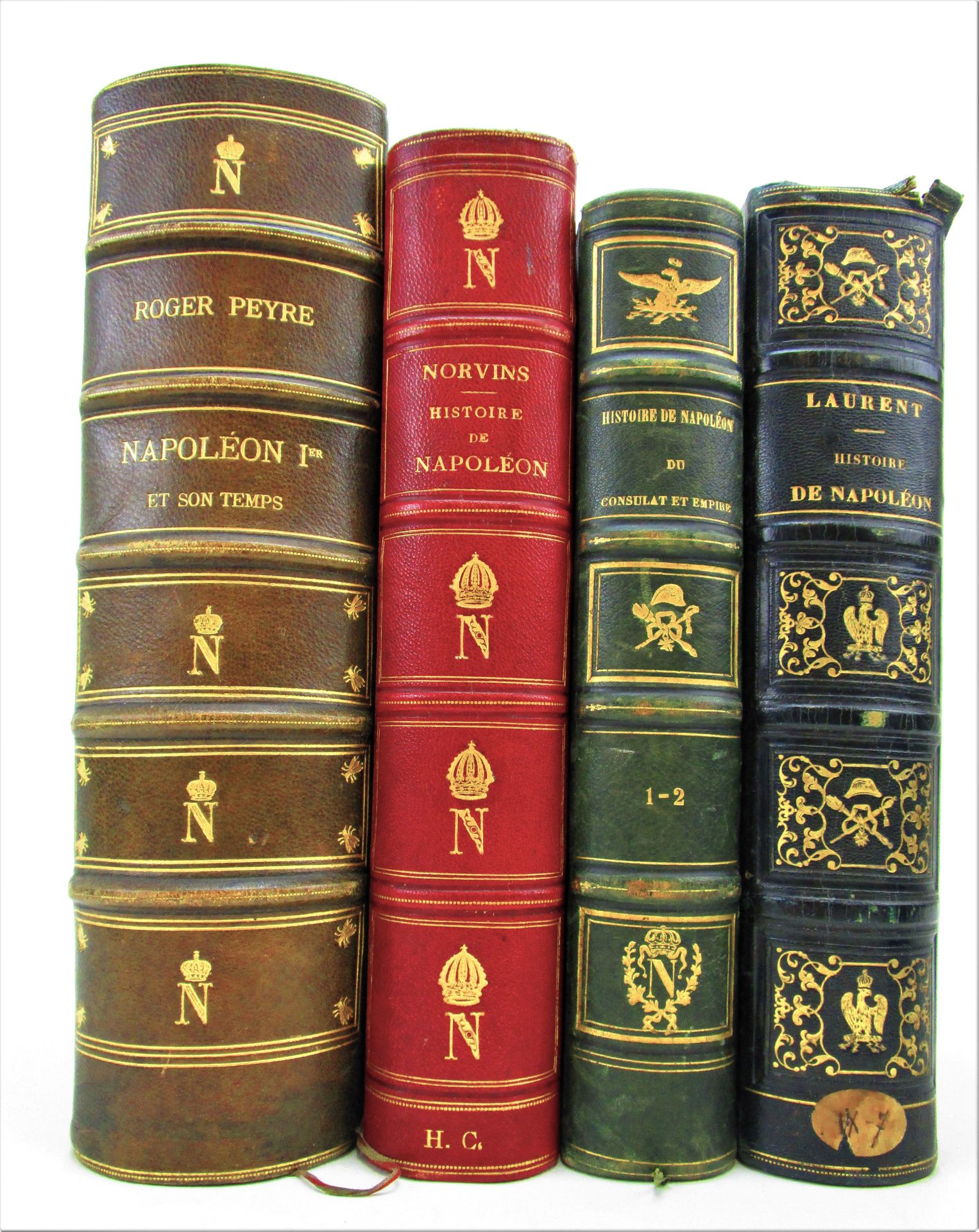 Null 关于拿破仑的作品集。
1/ - Peyre, Roger.- 拿破仑一世和他的时代。军事历史，内部政府，文学，科学和艺术。巴黎，Firmin Dido&hellip;