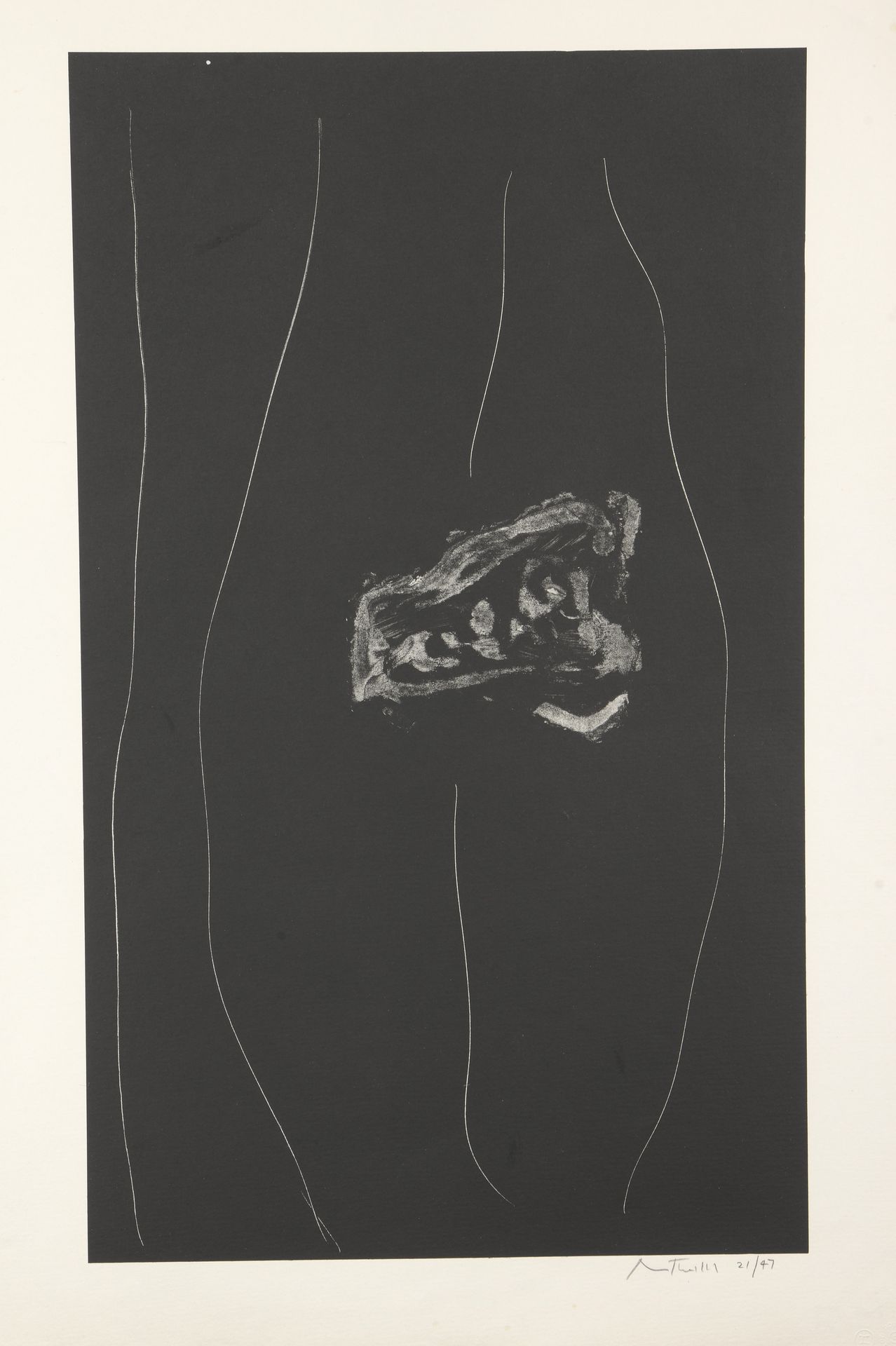 Null Robert MOTHERWELL (1915-1991)
Soot - Black Stone, plates 2,3,5 of the serie&hellip;