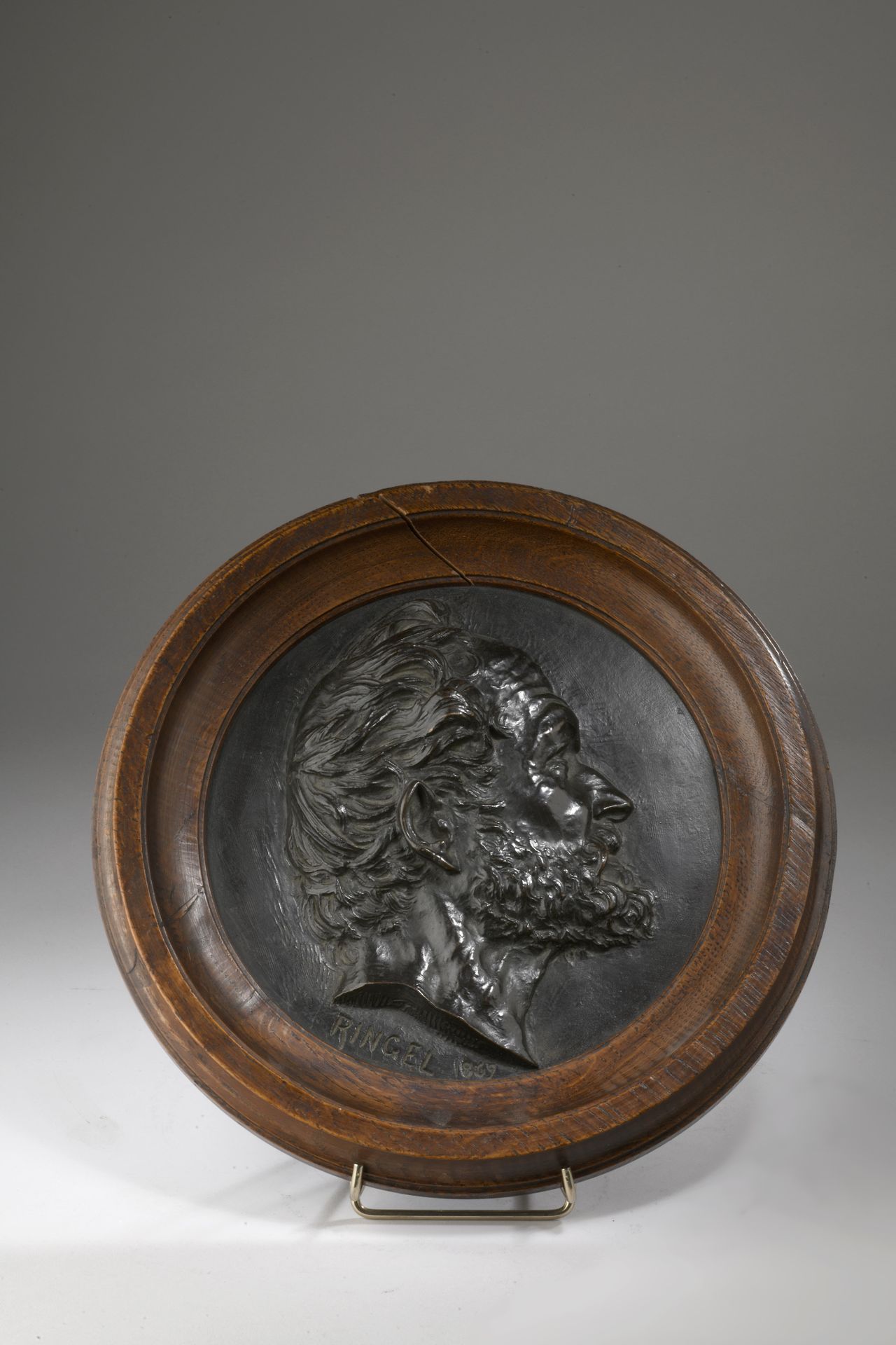 Null Jean-Désiré Ringel d’Illzach (1847-1916)
Portrait d’homme
Médaille en bronz&hellip;