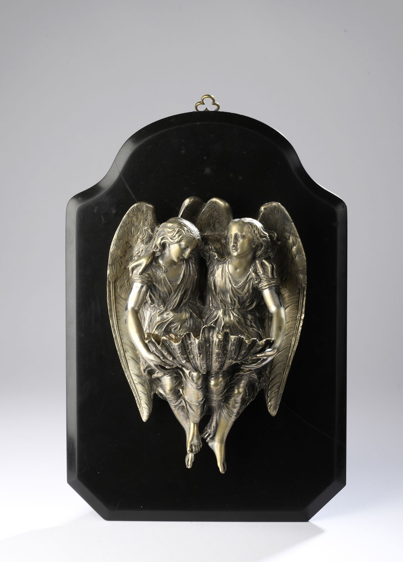 Null Travail FRANÇAIS de la fin du XIXe siècle
Remarquable BÉNITIER en bronze ar&hellip;