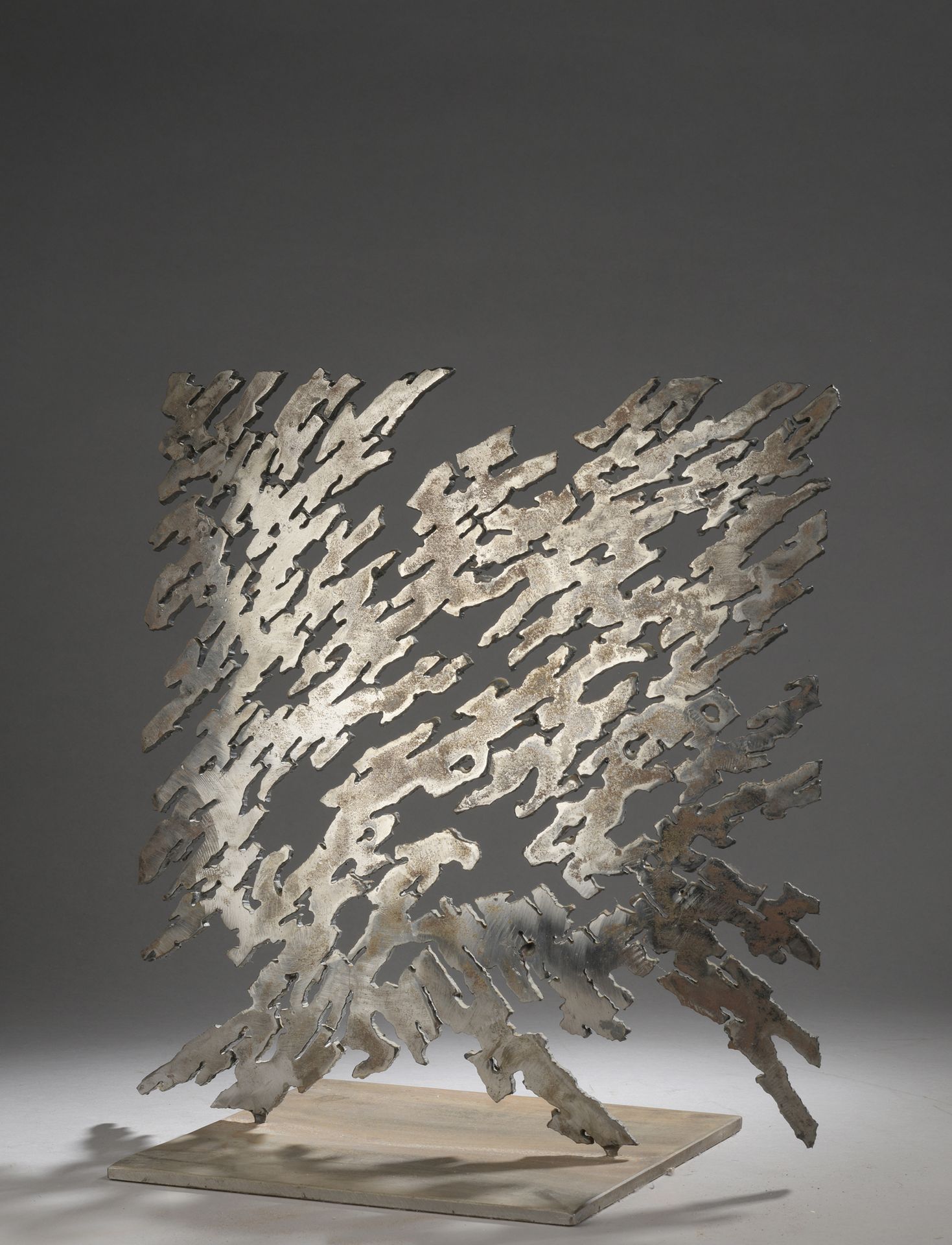 Null Michel RICO (né en 1946)
Sans titre, circa 1985/1990
Sculpture en acier déc&hellip;