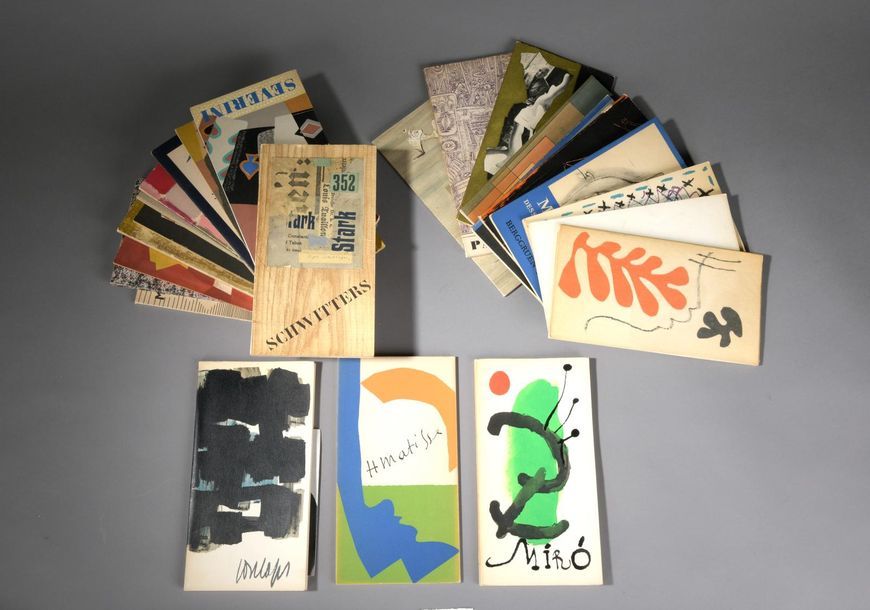 Null Lot comprenant vint-cinq catalogues monographiques de la Galerie Berggruen &hellip;