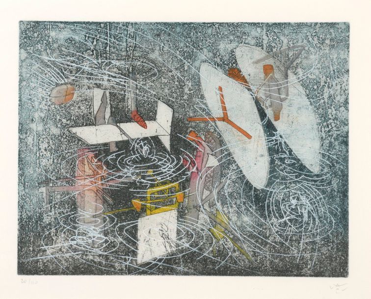 Null Roberto MATTA (1911-2002)


Sans titre


Gravure sur papier signé, en bas à&hellip;