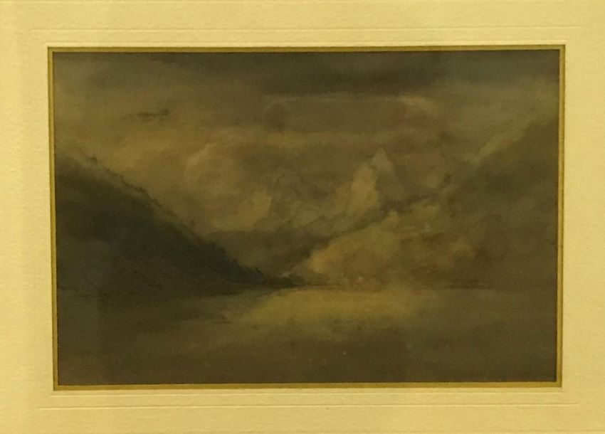 Null ECOLE DU XIXEME SIECLE
Paysage de montagne
Aquarelle sur papier
15,5 x 23 c&hellip;