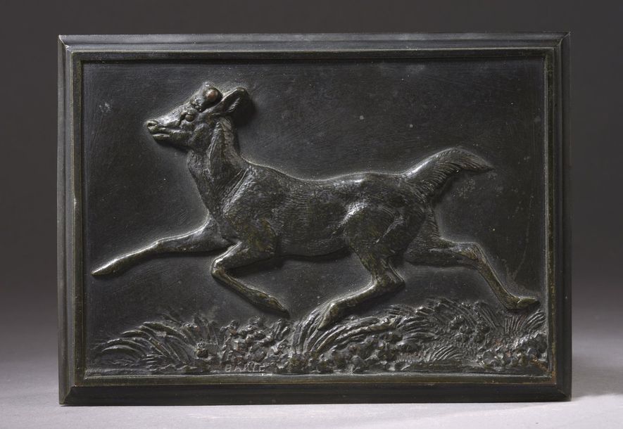 Null Antoine Louis BARYE (1795-1875)


Cerf de Virginie .


Plaque en bronze, fo&hellip;