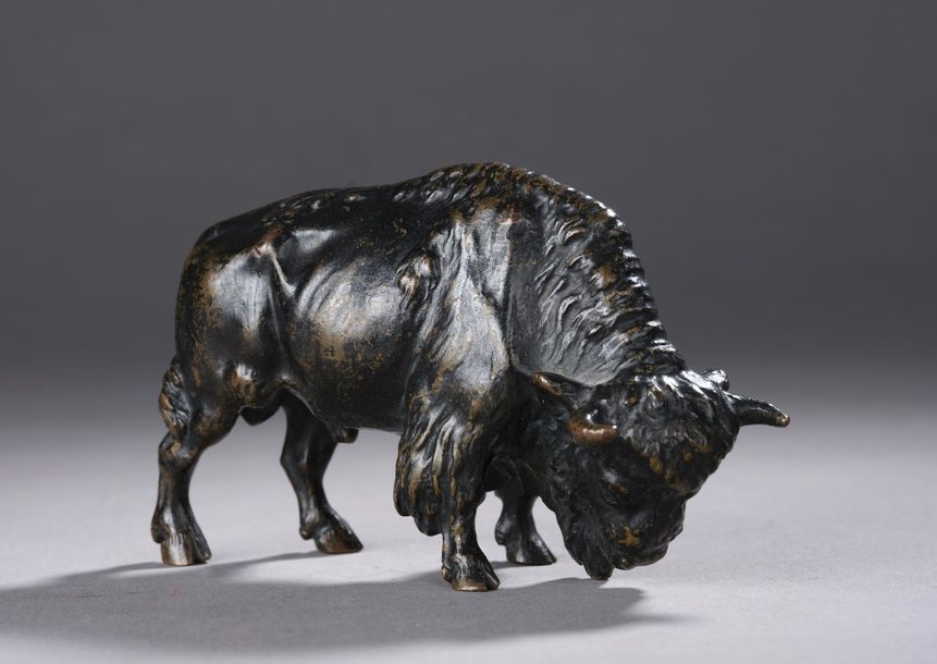 Null EUROPE ou ÉTATS-UNIS, XIXe-XXe siècles


Bison


Épreuve en bronze à patine&hellip;