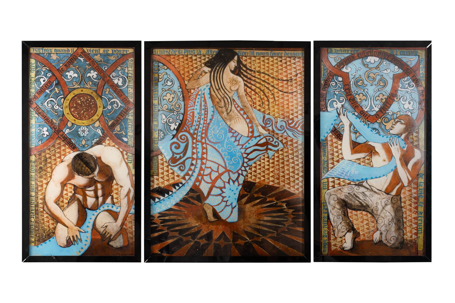 Null 
Lionel HUGONNIER (1973)

Le Triptyque de la vie

Tres posavasos montados e&hellip;