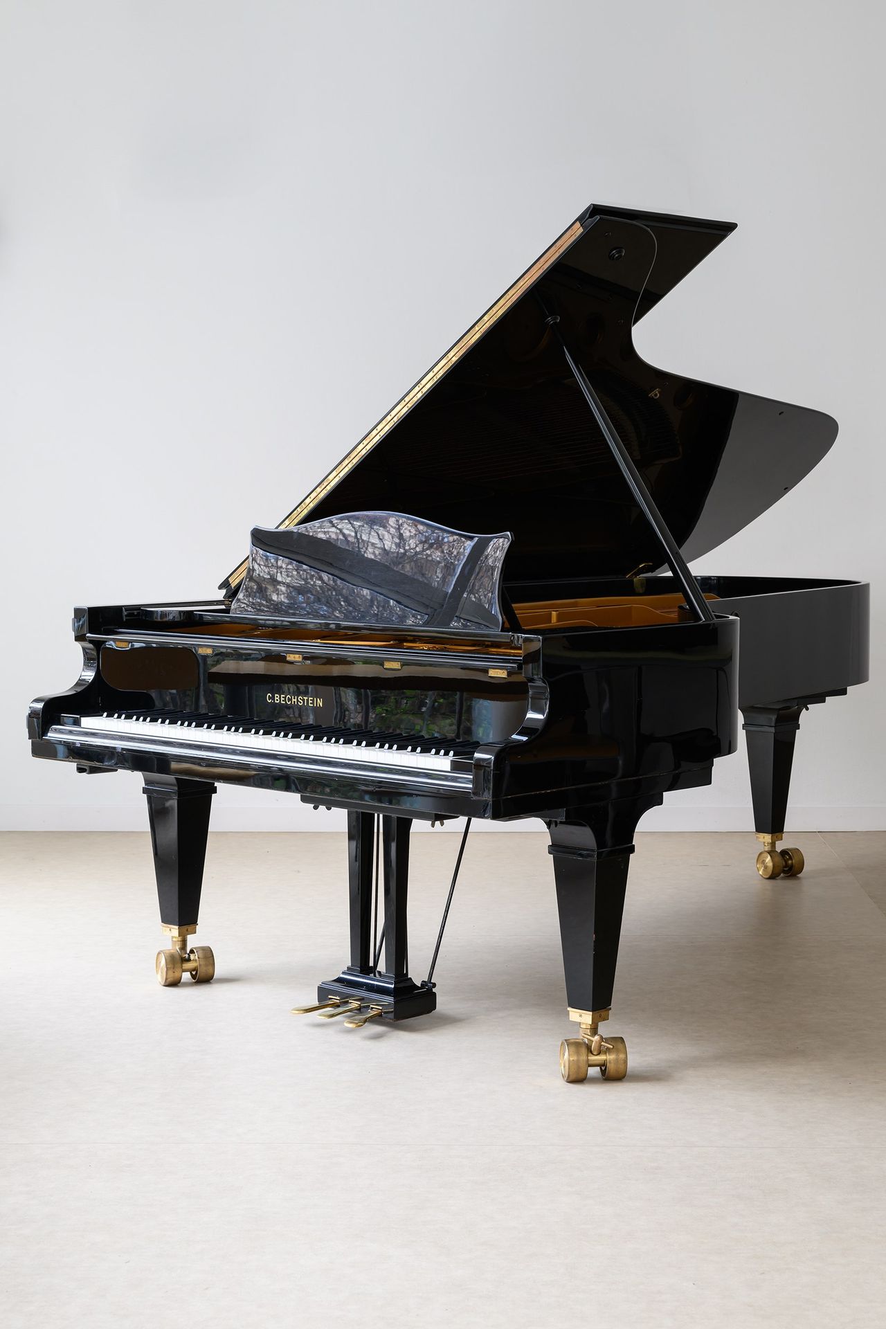 Null Lot 73 : Piano à queue de concert de marque Bechstein, modèle 280, numéro d&hellip;