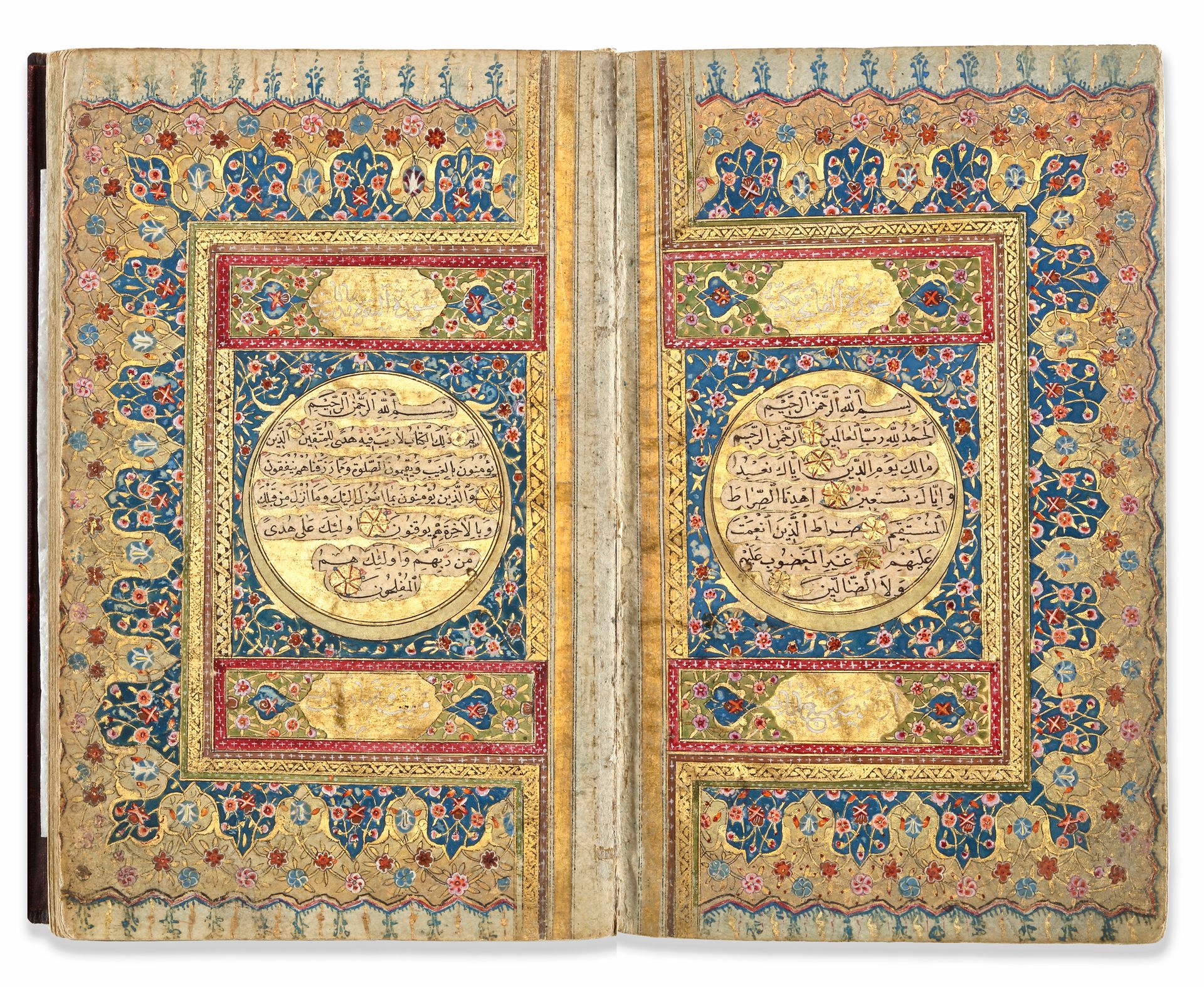 AN OTTOMAN QURAN SIGNED BY SULEIMAN AL-QAE'I AND DATED 1191 AH/1777 AD Vollständ&hellip;