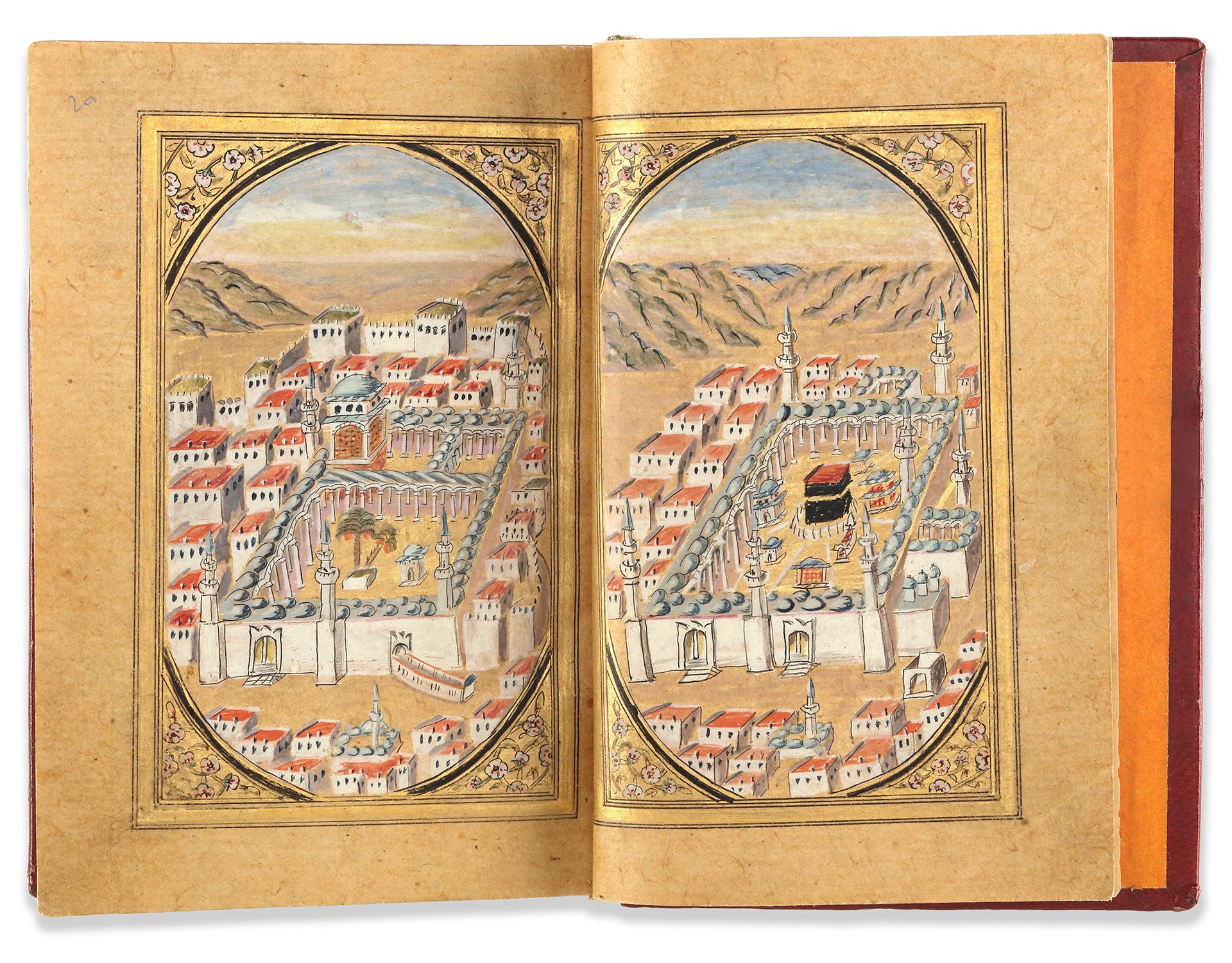 AN OTTOMAN PRAYER BOOK SIGNED BY IBRAHIM BERBERZADE, TURKEY, DATED 1179 AH/1765 &hellip;