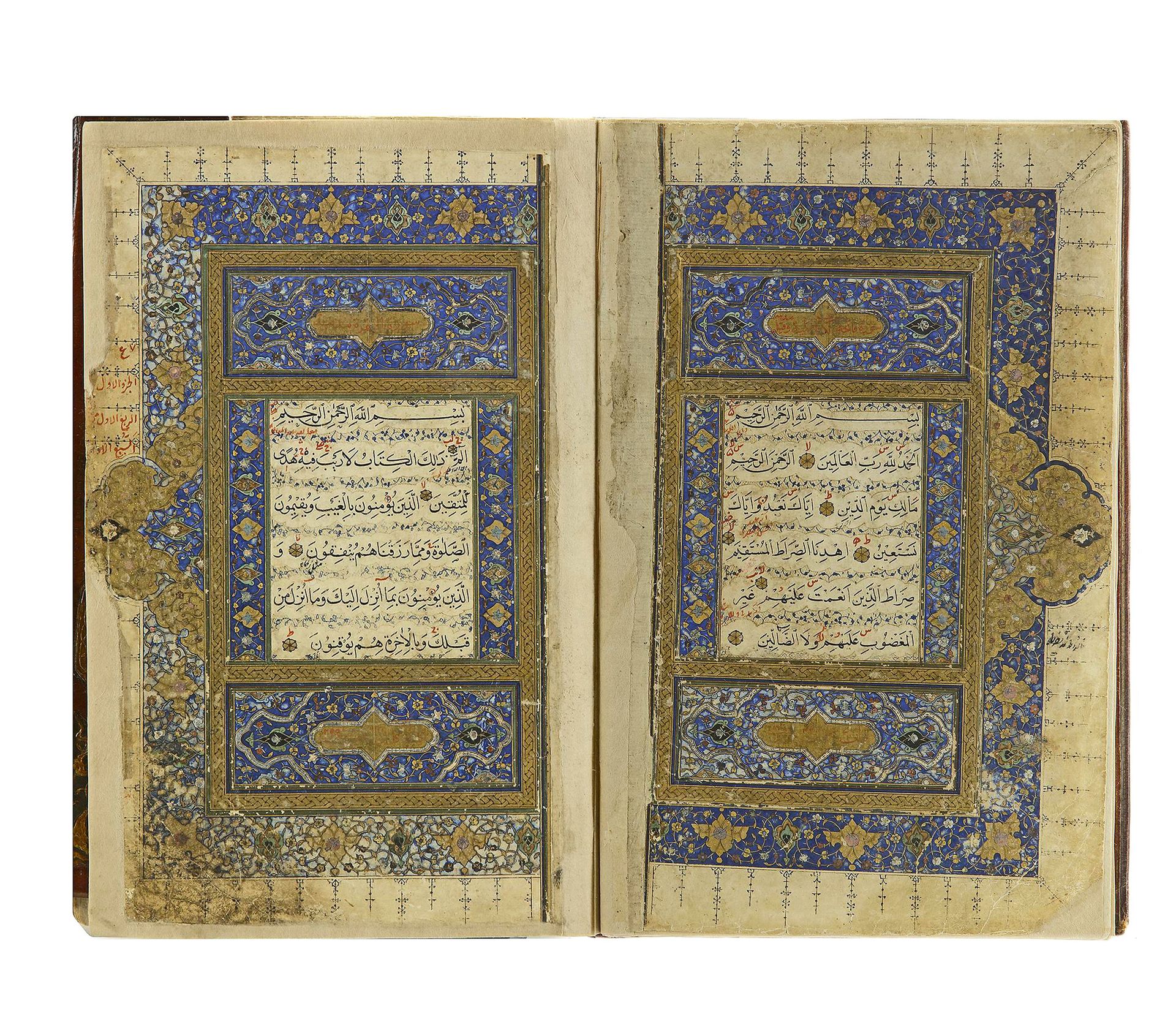 A HIGHLY ILLUMINATED QURAN BY THE MASTER CALLIGRAPHER DOST MUHAMMAD BUKHARI, 16T&hellip;