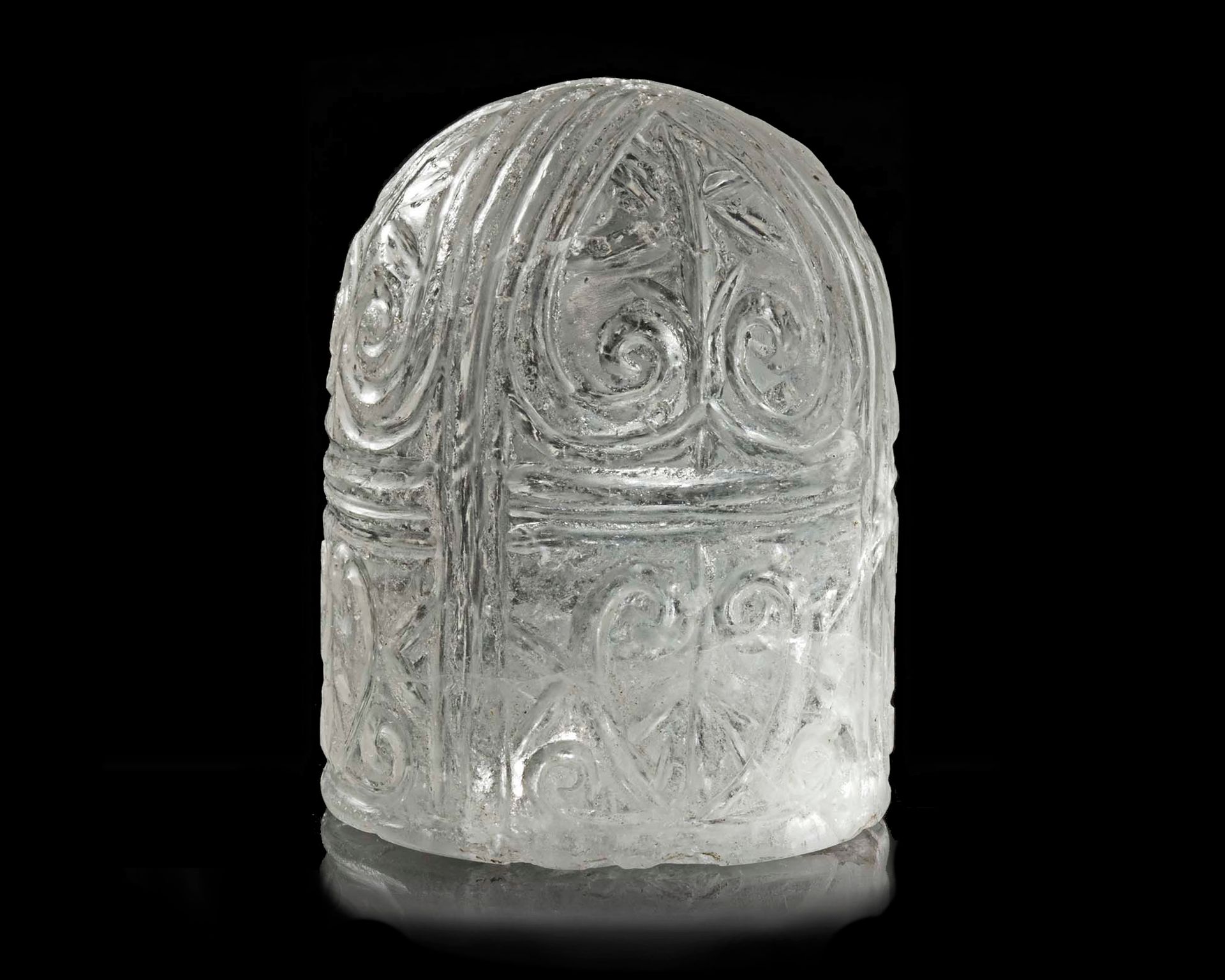 A FATIMID ROCK CRYSTAL CHESS PIECE, EGYPT, 11TH CENTURY Le cristal de roche de f&hellip;