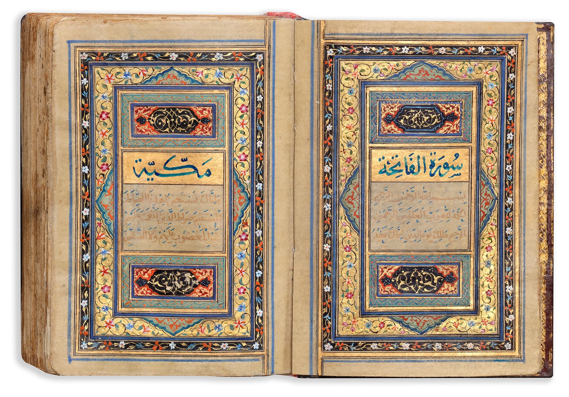 AN OTTOMAN MINIATURE QURAN DATED 945 AH/1538 AD Un Corano completo, manoscritto &hellip;